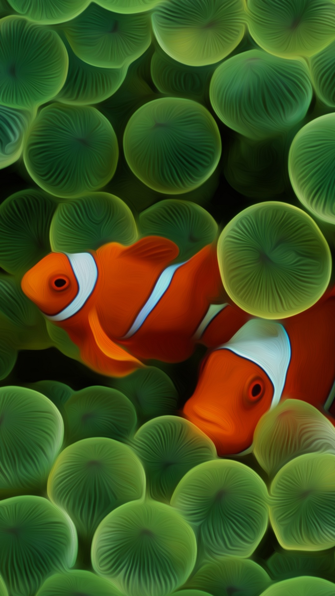 Обои яблоко, зеленый, свет, ботаники, природа в разрешении 1080x1920