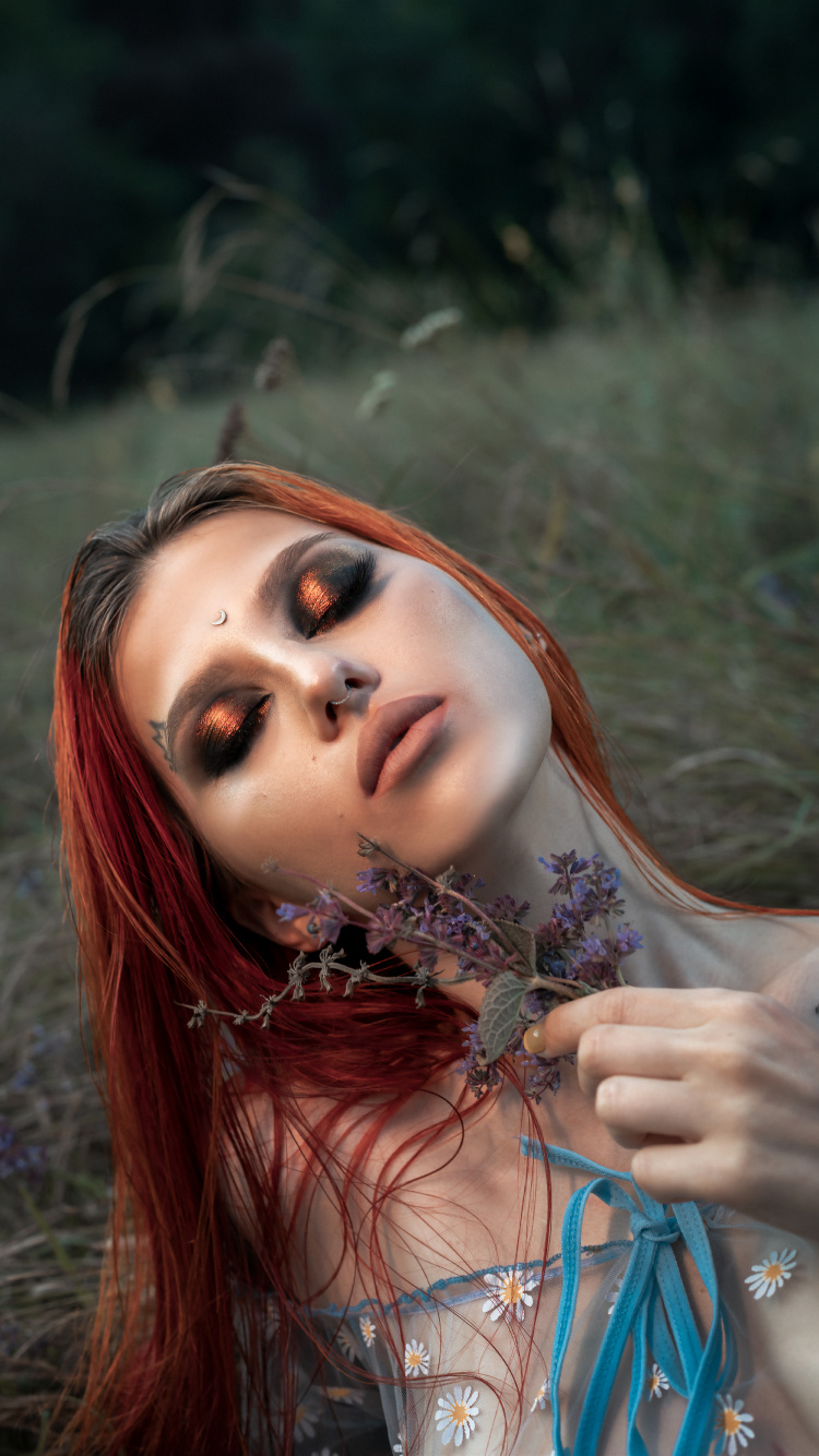 Обои красота, wisgoon, кожа, губа, ресничка в разрешении 750x1334