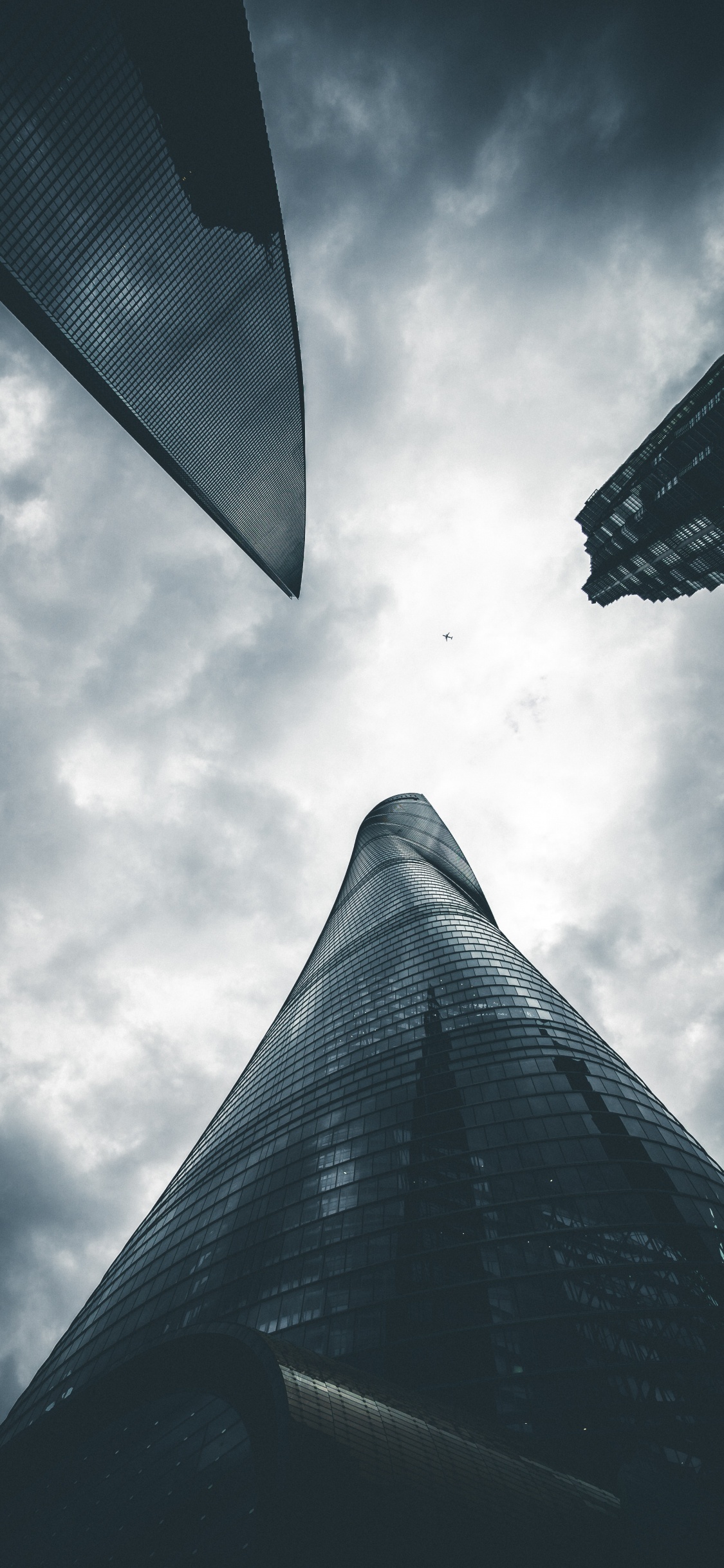 Обои архитектура, здание, облако, атмосфера, небоскреб в разрешении 1125x2436