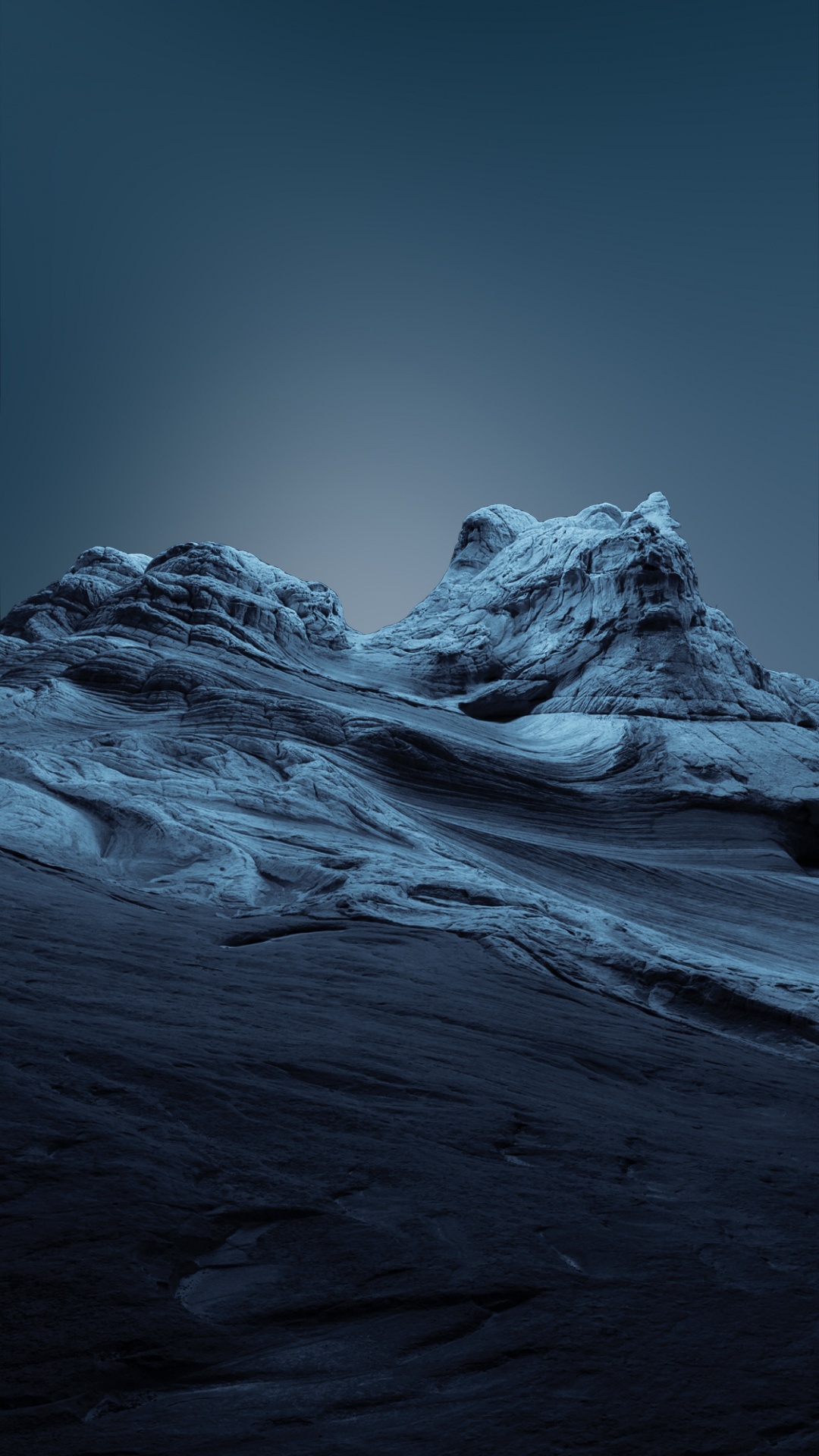 Обои ios, Эпл, я уточнила, гора, снег в разрешении 1080x1920