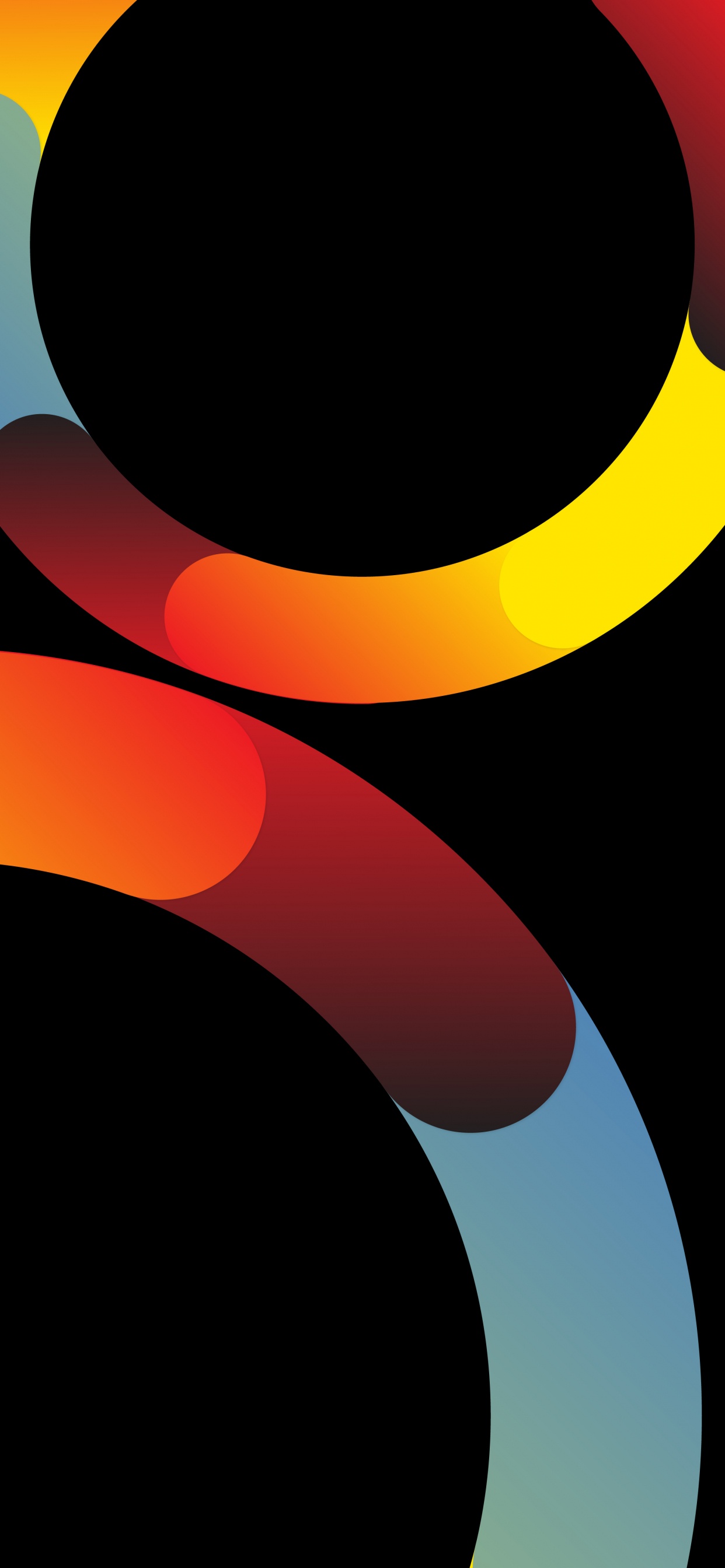 Обои визуальное искусство, Оранжевый цвет, материальное свойство, арт, полутона и оттенки в разрешении 1242x2688