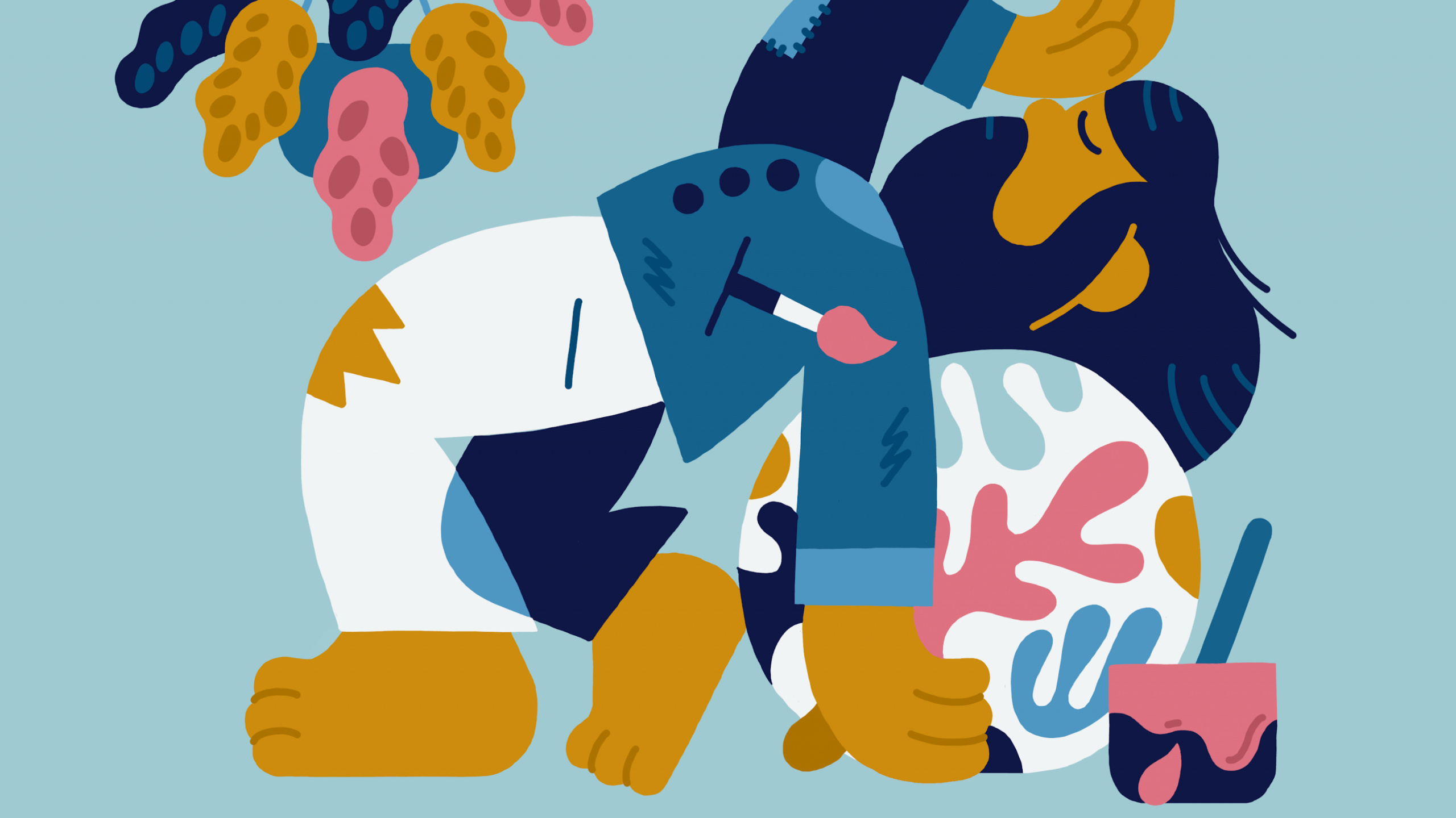 Обои Google, Google Chrome, Chrome OS, Chrome OS 2020, Операционная система в разрешении 2560x1440