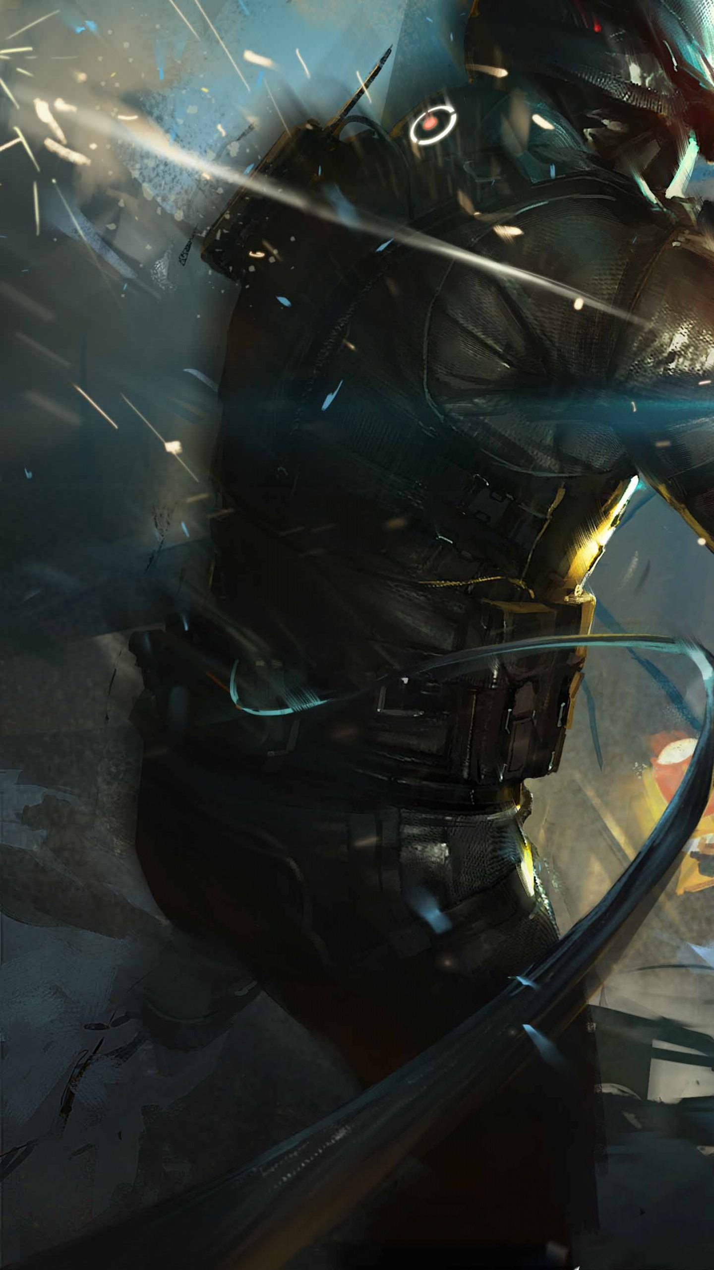 Обои ubisoft, тактический шутер, концепт арт, компьютерная игра, машина в разрешении 1440x2560