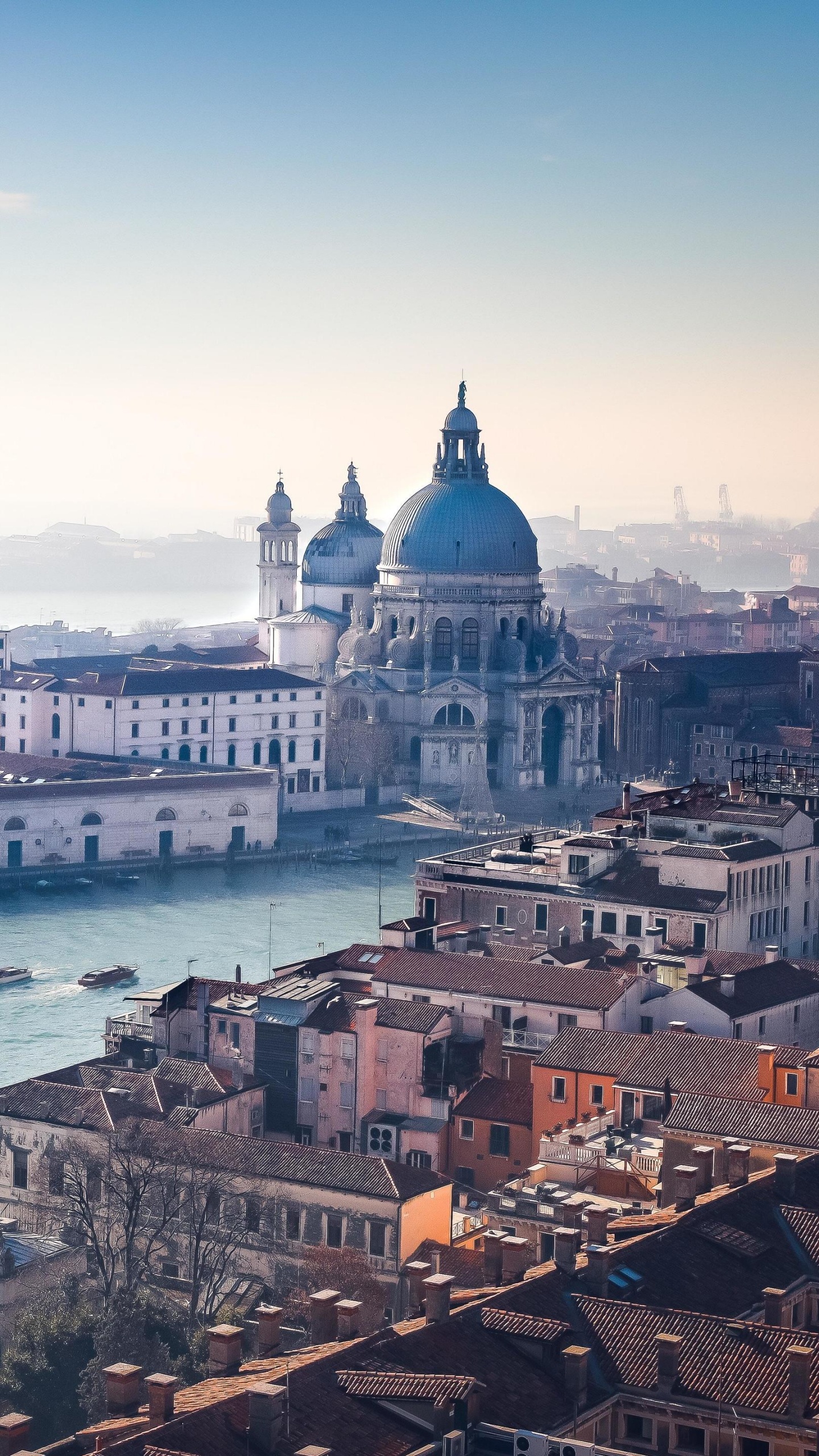 Обои Венеция, Венецианский карнавал, ориентир, город, городской район в разрешении 1440x2560