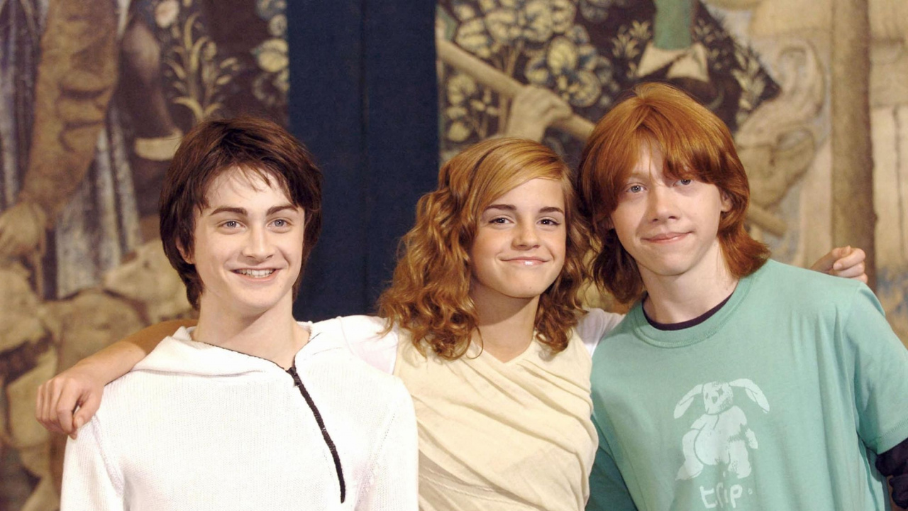 Обои Эмма Уотсон, Гарри Поттер, Гермиона грейнджер, фэшн, забава в разрешении 1280x720