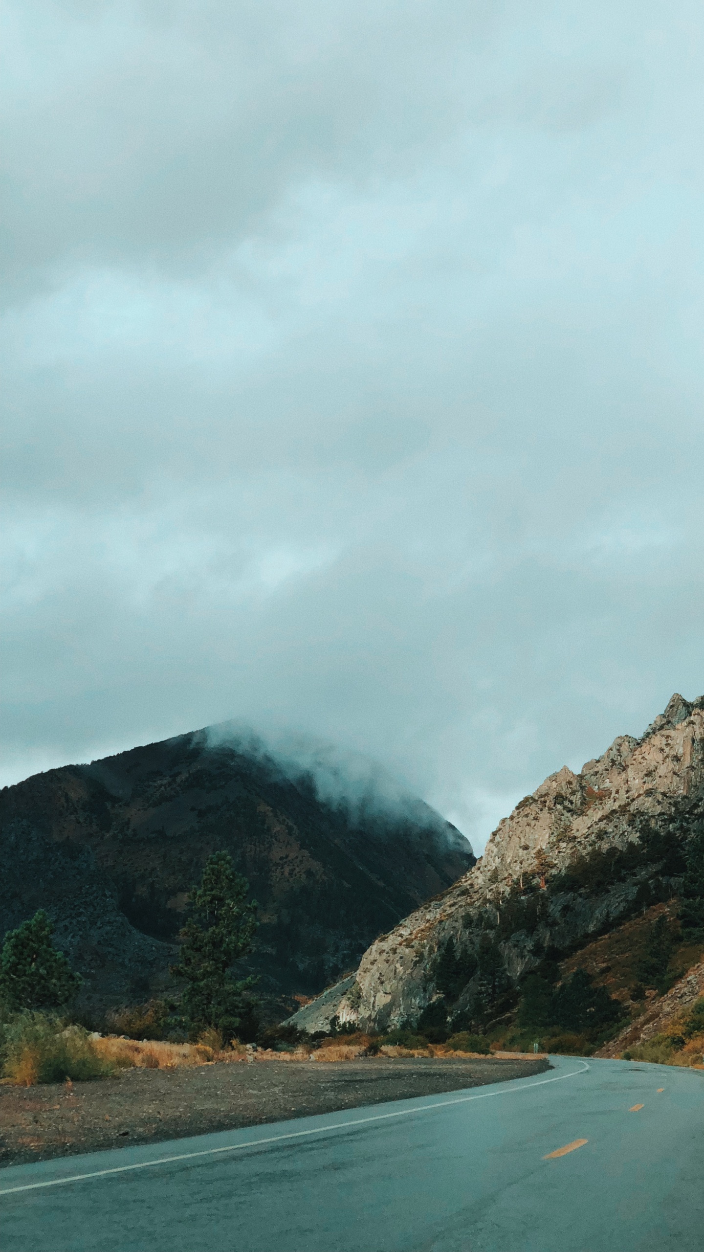 Обои Калифорния, США, йосемити, горный рельеф, нагорье в разрешении 1440x2560