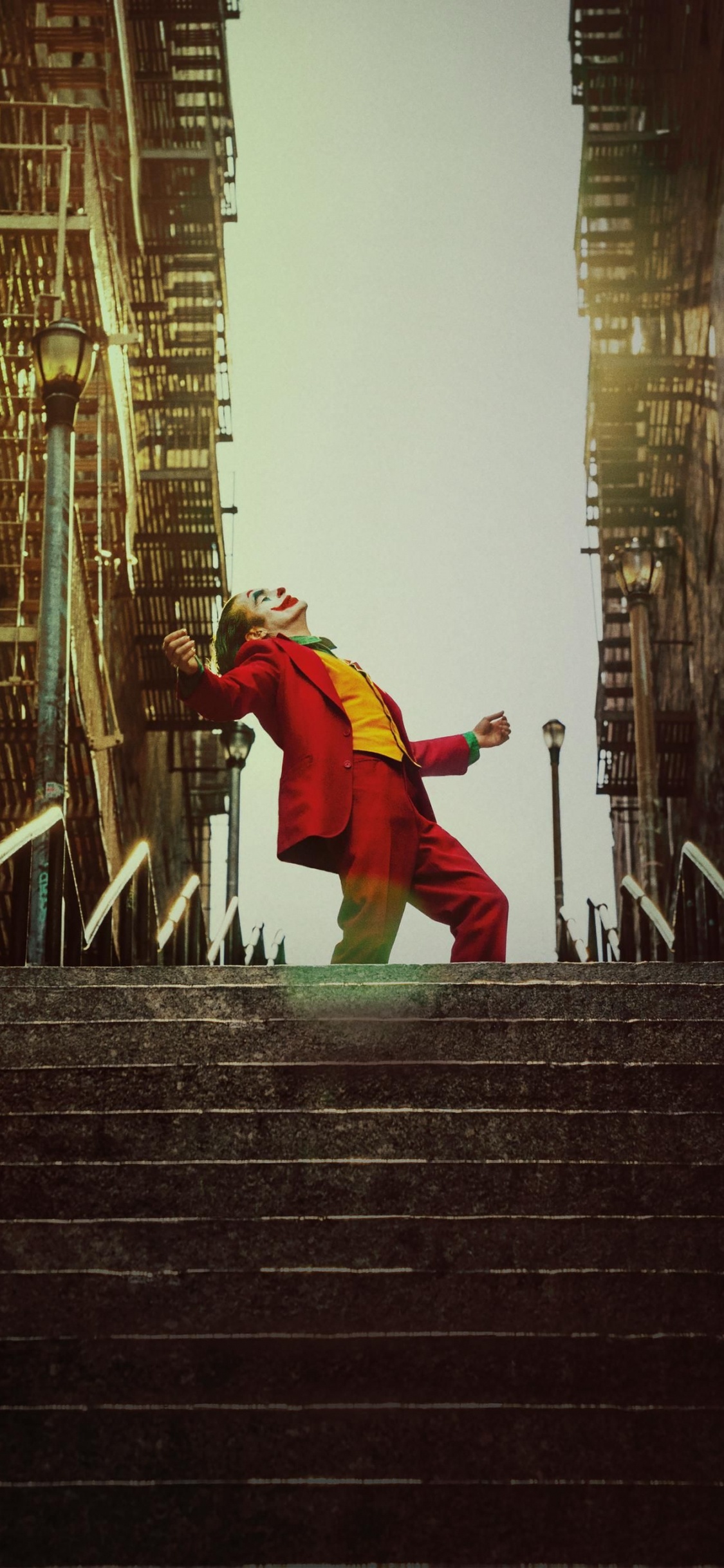 Обои джокер безтекстовый постер, Мюррей Франклин, 92-я награда академии, постер, Постер фильма в разрешении 1125x2436