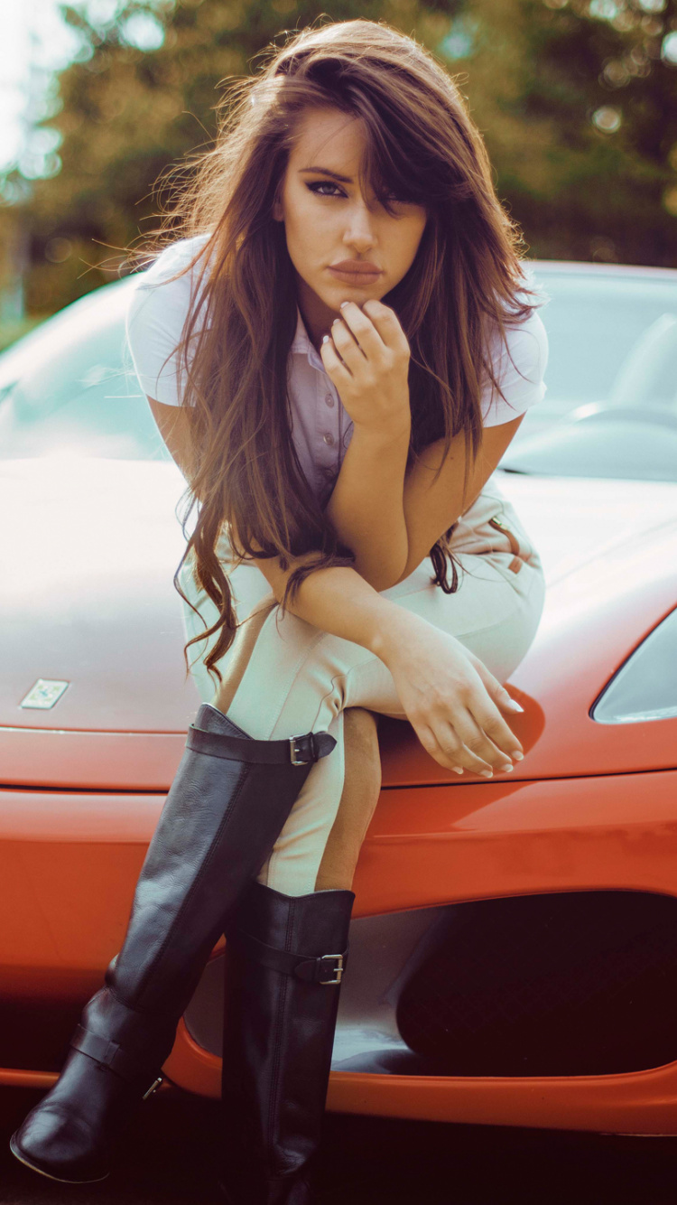 Обои авто, спорткар, суперкар, автомобильный экстерьер, Ламборджини в разрешении 750x1334