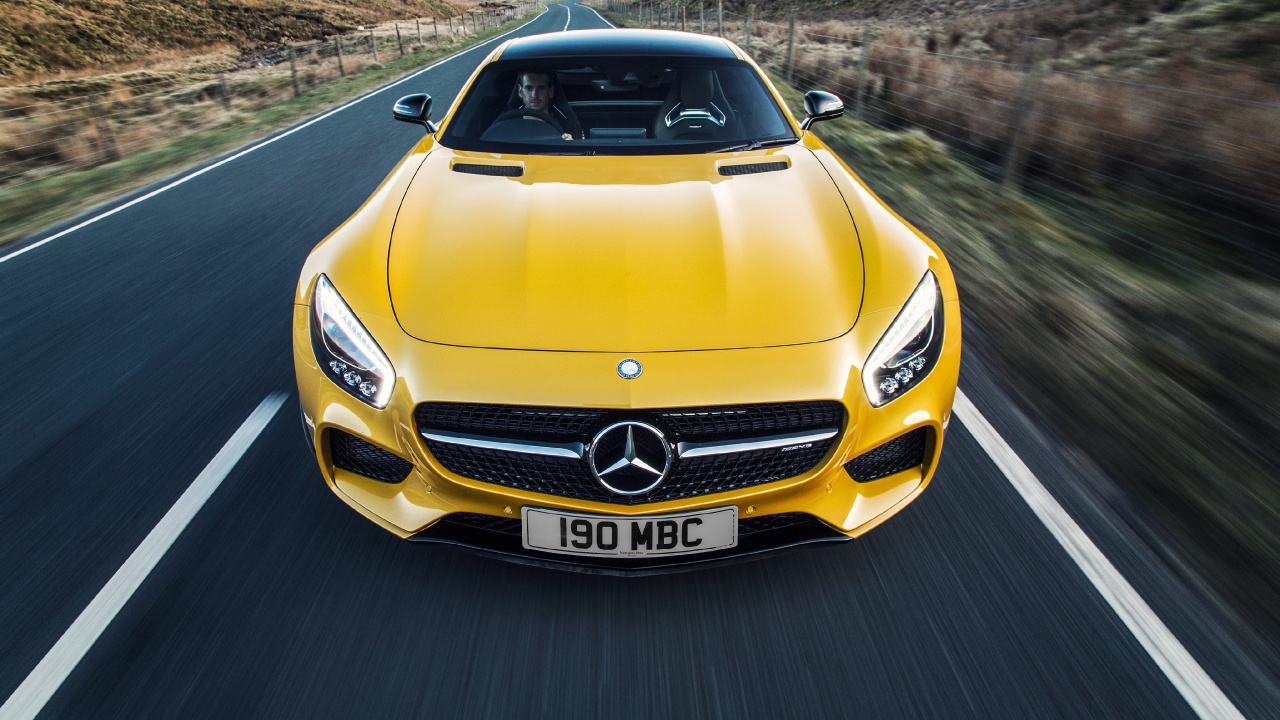 Обои авто, спорткар, mercedes benz s class, mercedes benz sls amg, Мерседес АМГ в разрешении 1280x720