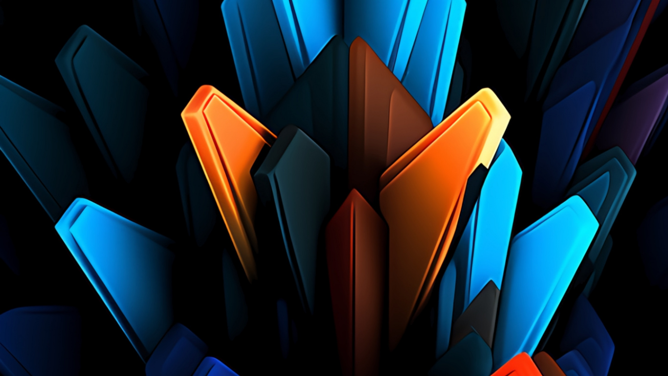 Обои визуальное искусство, телефон, материальное свойство, полутона и оттенки, симметрия в разрешении 1366x768