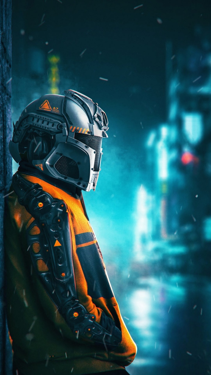 Обои очки защитные, развлечение, арт, электрик, броня в разрешении 720x1280