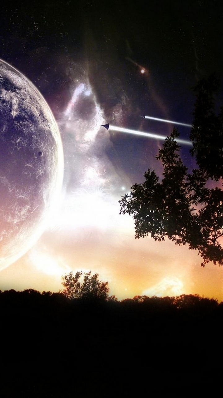 Обои луна, природа, облако, мир, астрономический объект в разрешении 720x1280