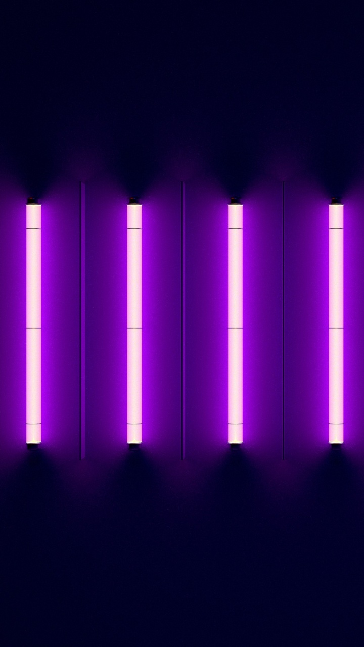 Обои свет, неон, Фиолетовый, пурпур, синий в разрешении 720x1280