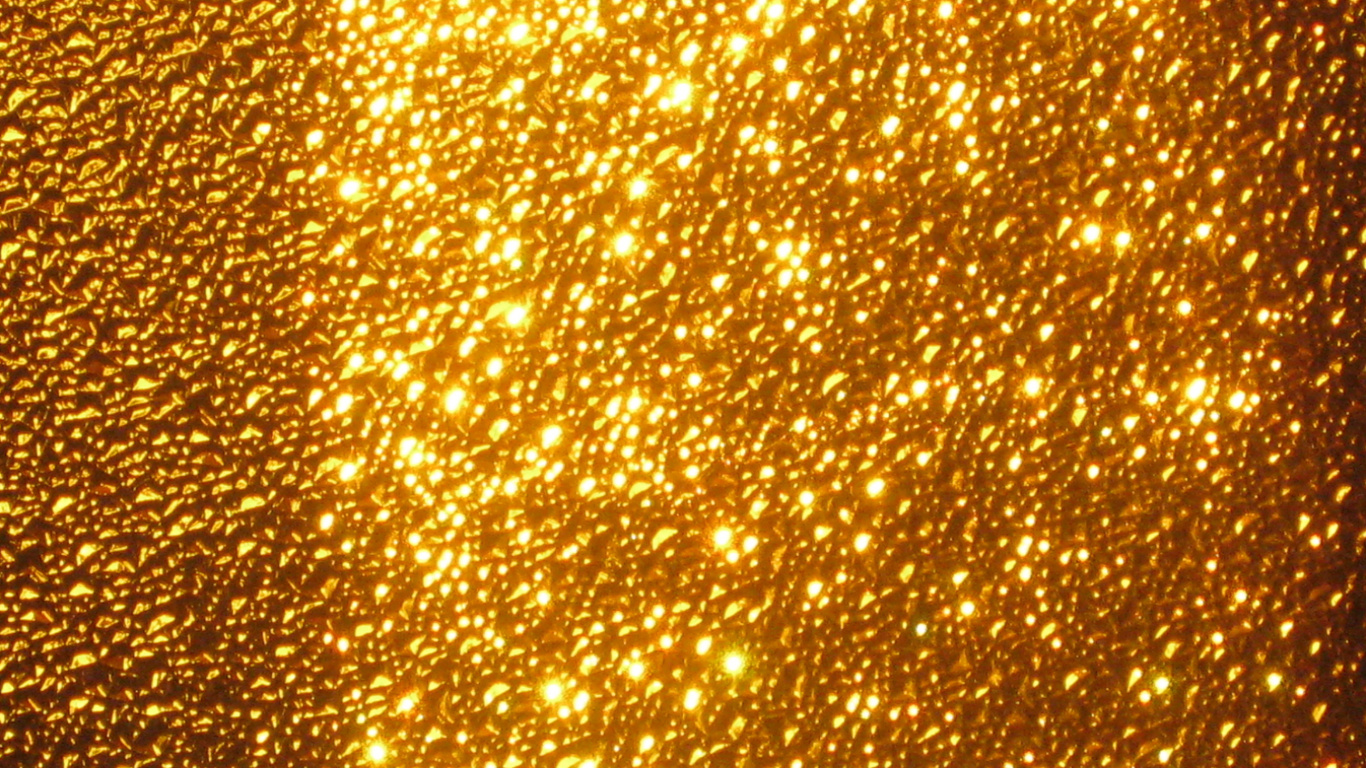 Обои золотой блестящий, золото, цвет, желтый, свет в разрешении 1366x768