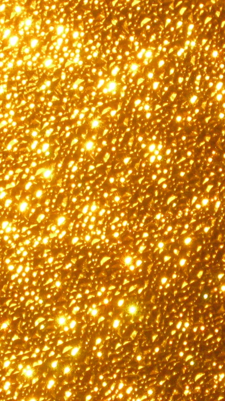 Обои золотой блестящий, золото, цвет, желтый, свет в разрешении 720x1280