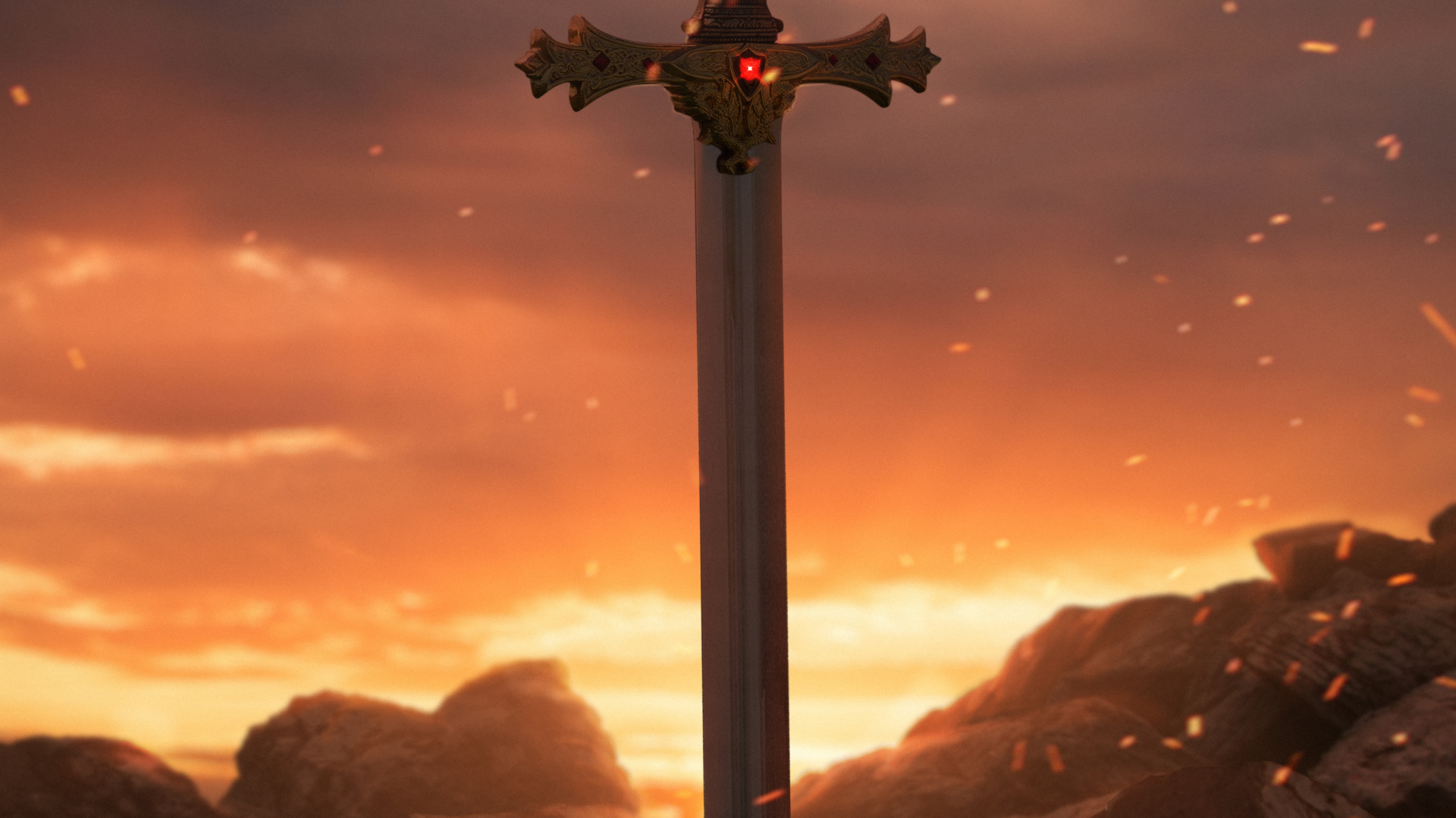 Обои висгун - социальная сеть, облако, атмосфера, послесвечение, крест в разрешении 1920x1080