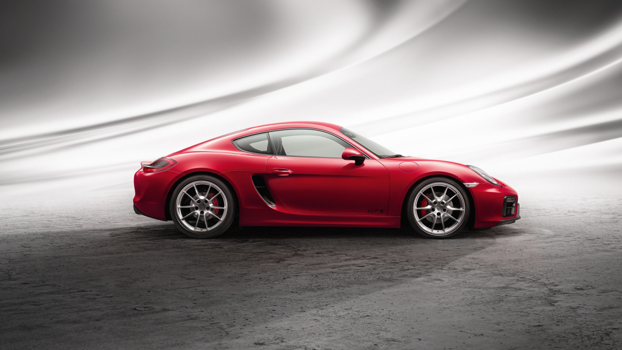 Обои Порше Кайман, Порше, спорткар, авто, Порше 718 Кайман в разрешении 1280x720