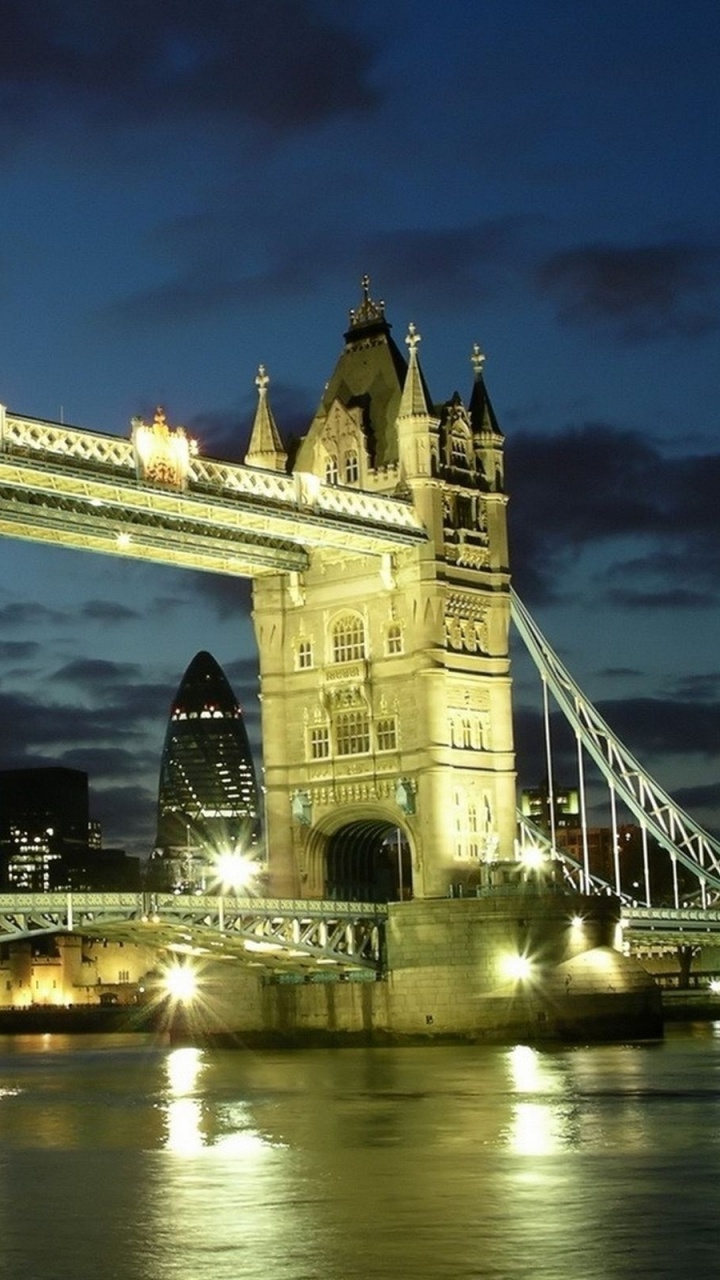 Обои лондонский мост, тауэрский мост, река темза, ориентир, мост в разрешении 720x1280