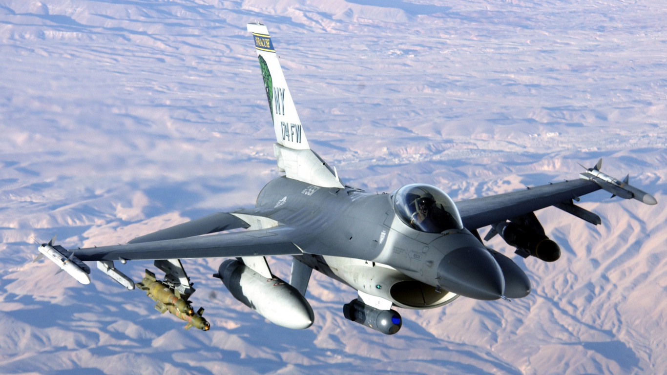 Обои многоцелевые боевые самолеты, реактивный самолет, самолеты, самолет, военный самолет в разрешении 1366x768
