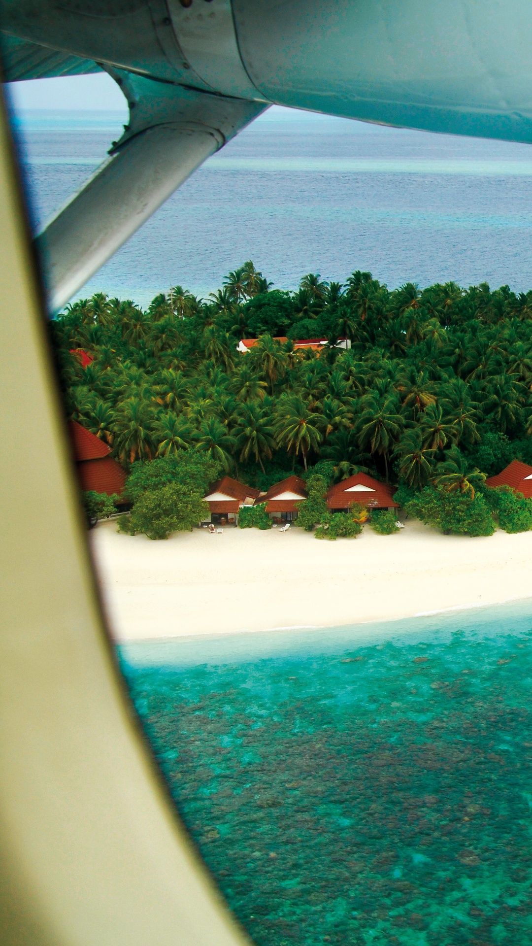 Обои вода, прибежище, тропическая зона, море, отпуск в разрешении 1080x1920