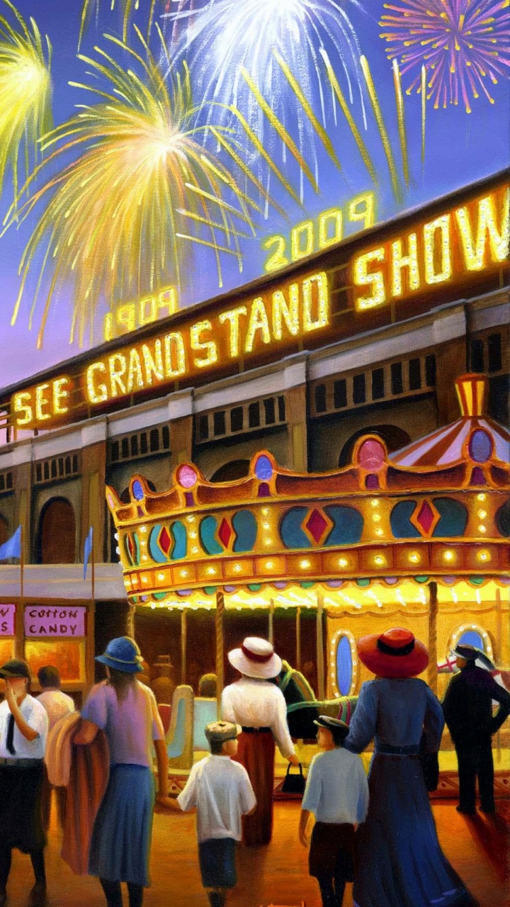 Обои выставка, парк развлечений, аттракцион, ориентир, достопримечательность в разрешении 720x1280