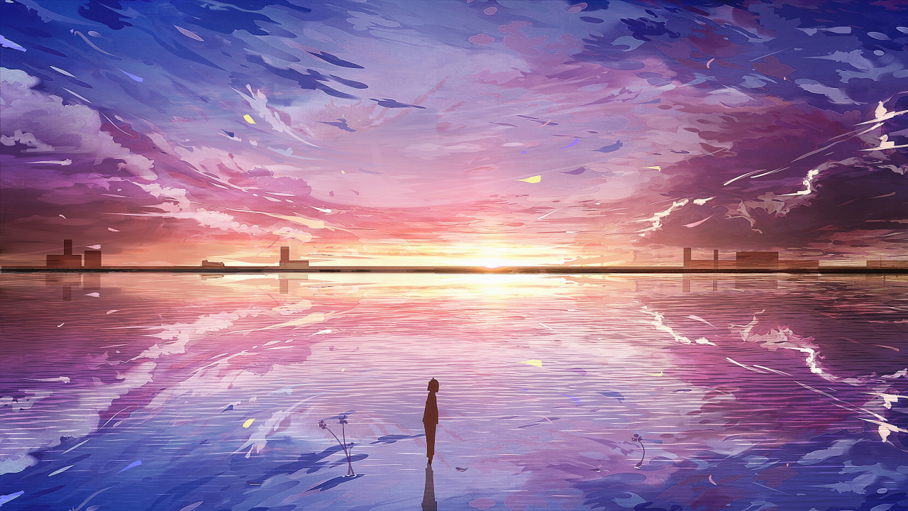 Обои UNPLACID, природа, облако, горизонт, природный ландшафт в разрешении 1280x720