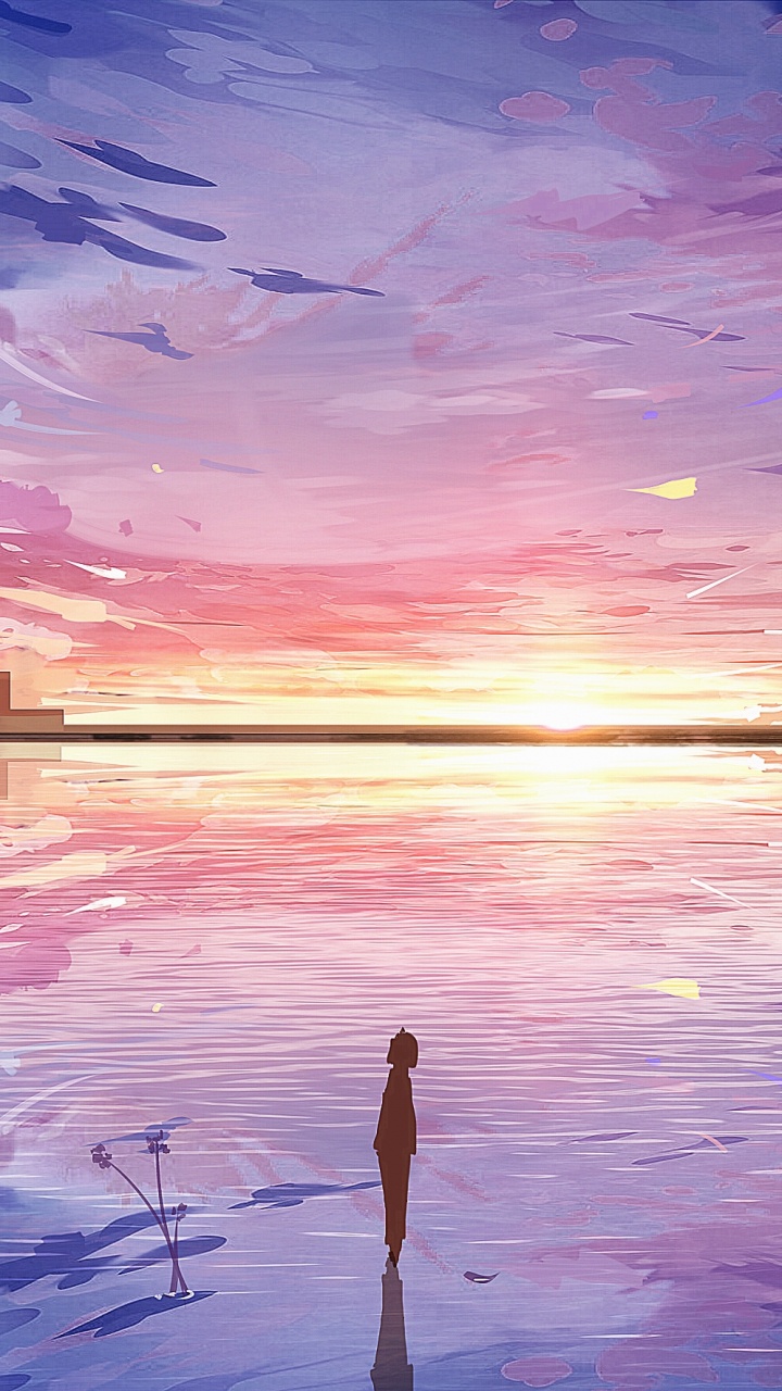 Обои UNPLACID, природа, облако, горизонт, природный ландшафт в разрешении 720x1280