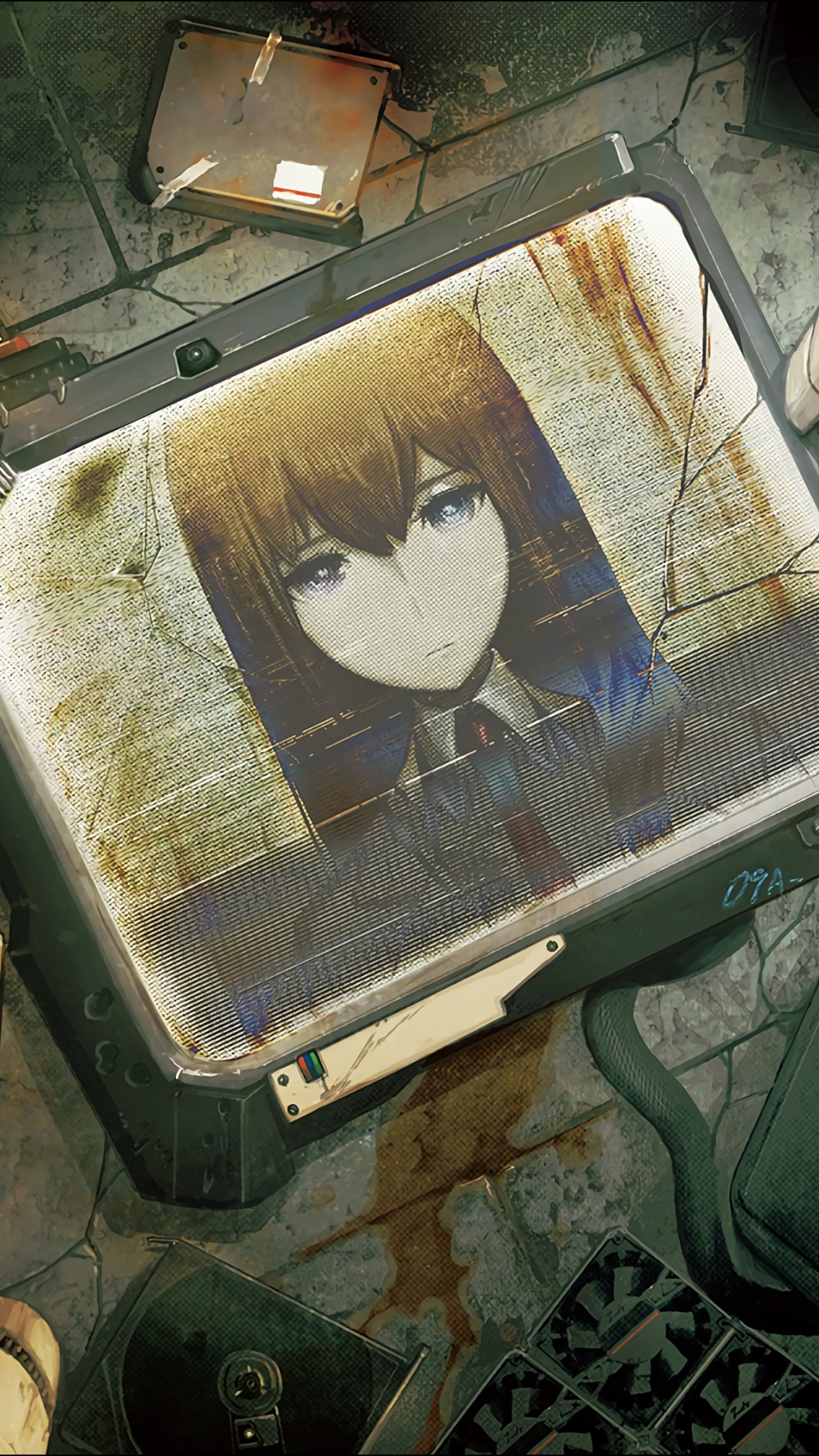 Обои Штейнс Ворота 0, Штейнс Ворота, окабе rintarou, визуальный роман, космос в разрешении 1080x1920