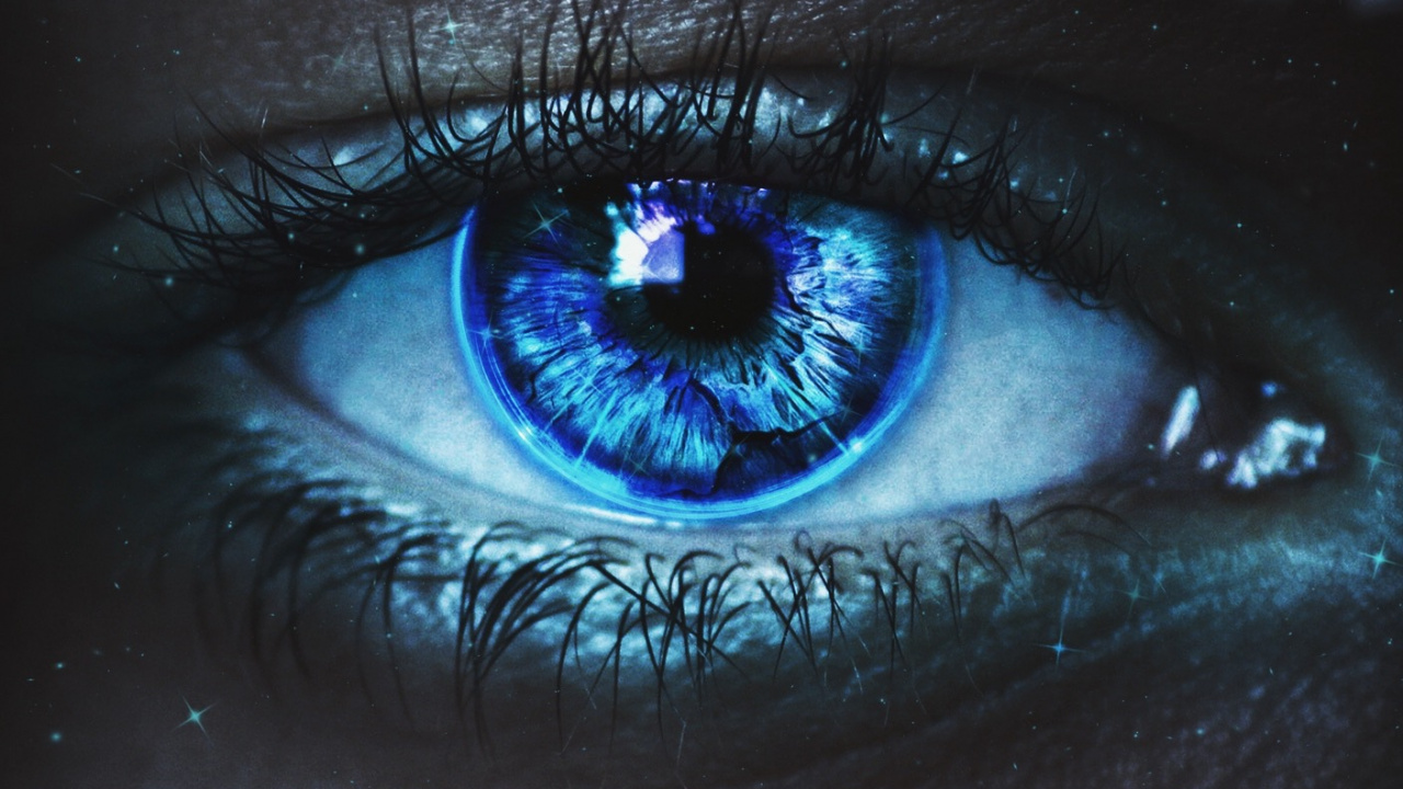 Обои смартфон, бровь, ресничка, жидкий, человеческое тело в разрешении 1280x720