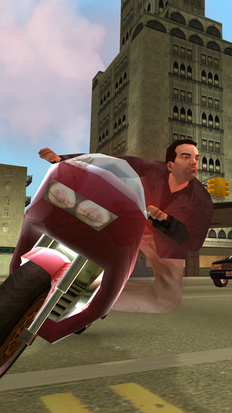 Обои Grand Theft Auto Vice City Stories, grand theft auto 3, playstation 2, Рокстар игры, авто в разрешении 750x1334