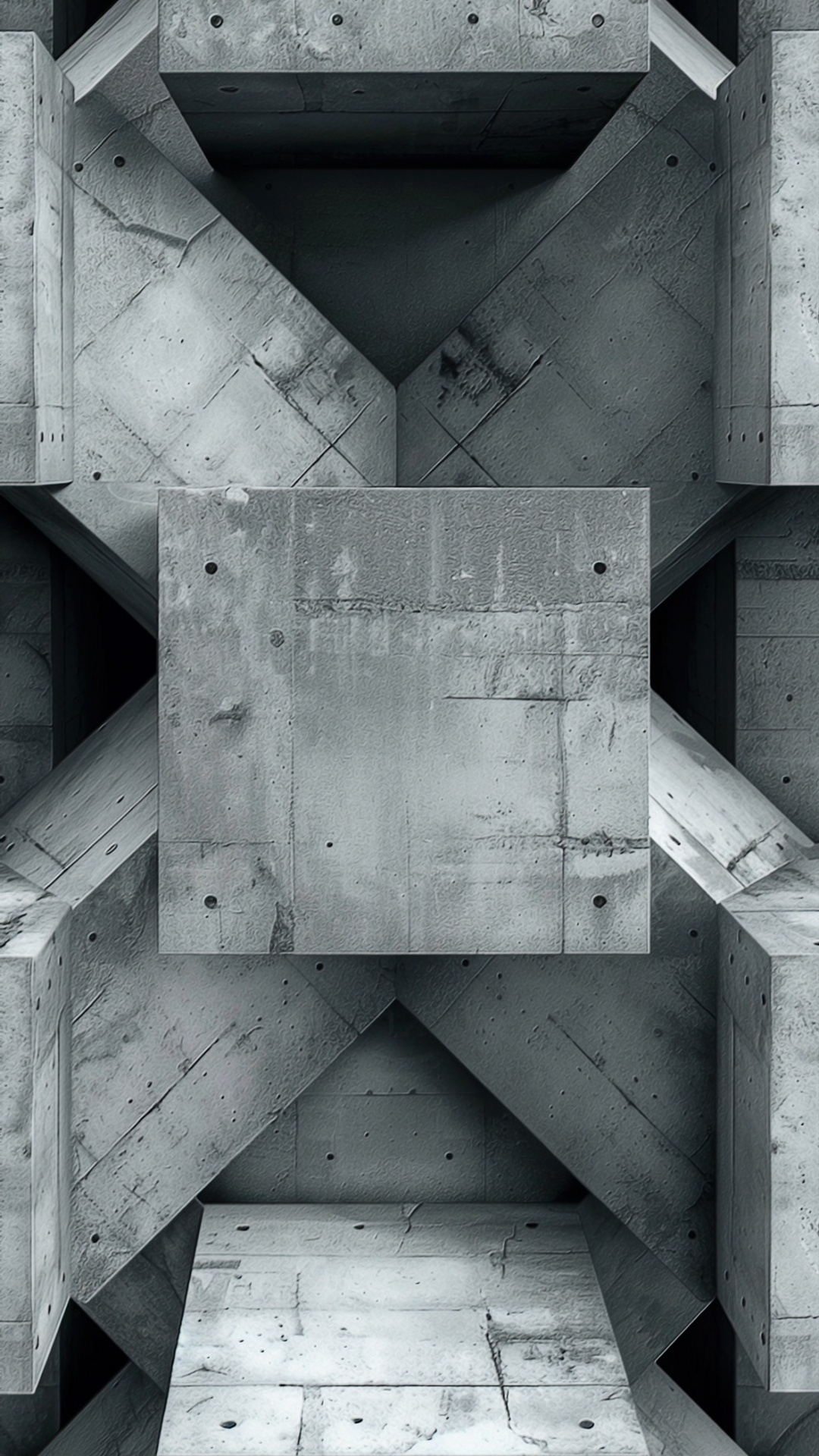 Обои твердая древесина, бетон, древесина, прямоугольник, автомобильные шины в разрешении 1080x1920