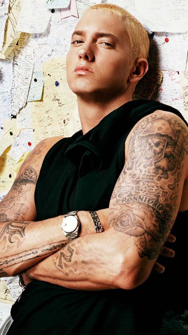 Обои хип хоп музыка, восстановление, Слим Шейди ЛП, Джонатан Мэннион, девушка в разрешении 720x1280