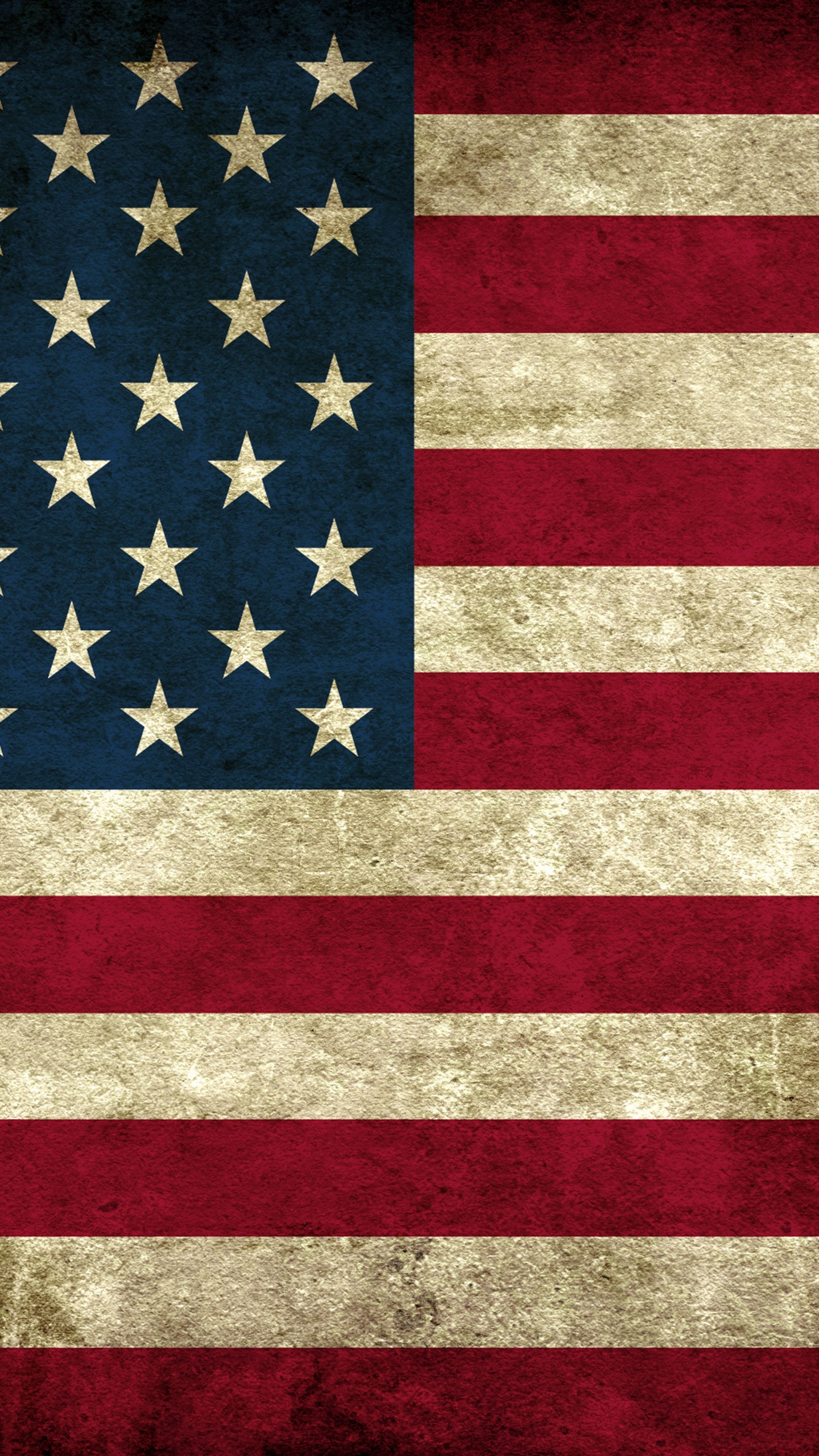 Обои флаг Соединенных Штатов, флаг, День независимости, красный цвет, узор в разрешении 1440x2560