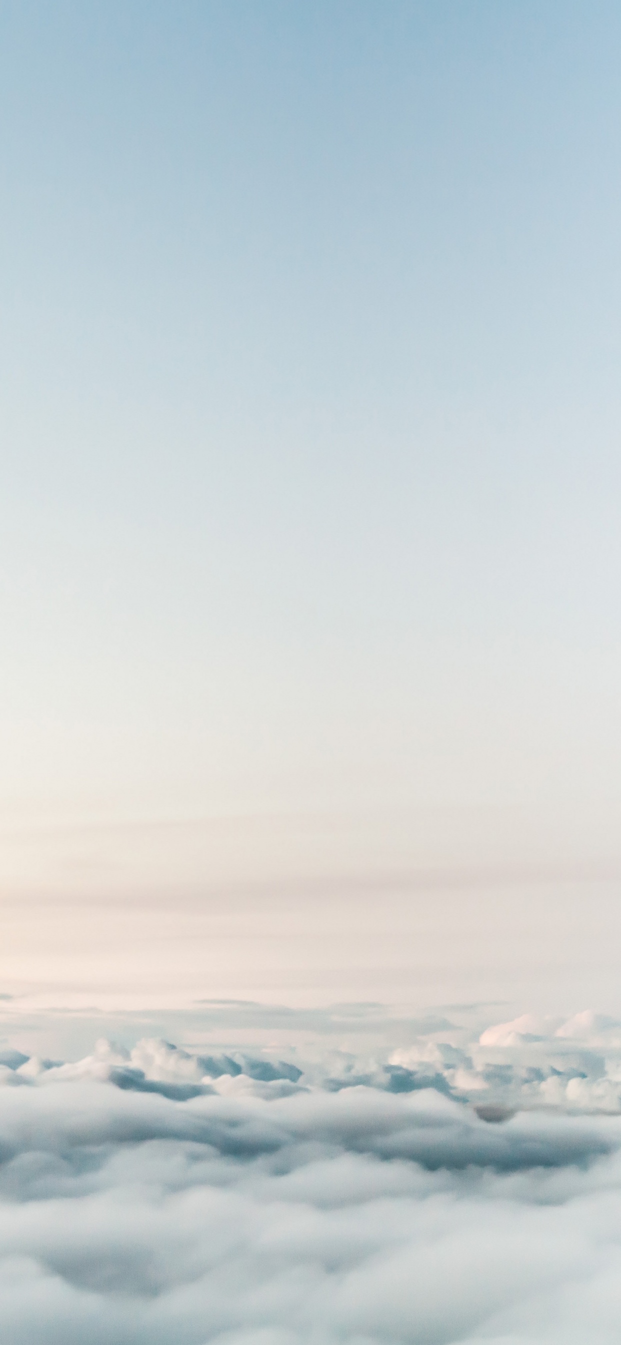 Обои облако, закат, атмосфера, экорегион, природный ландшафт в разрешении 1242x2688