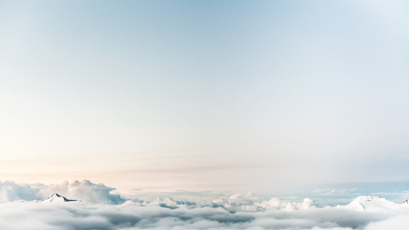 Обои облако, закат, атмосфера, экорегион, природный ландшафт в разрешении 1366x768