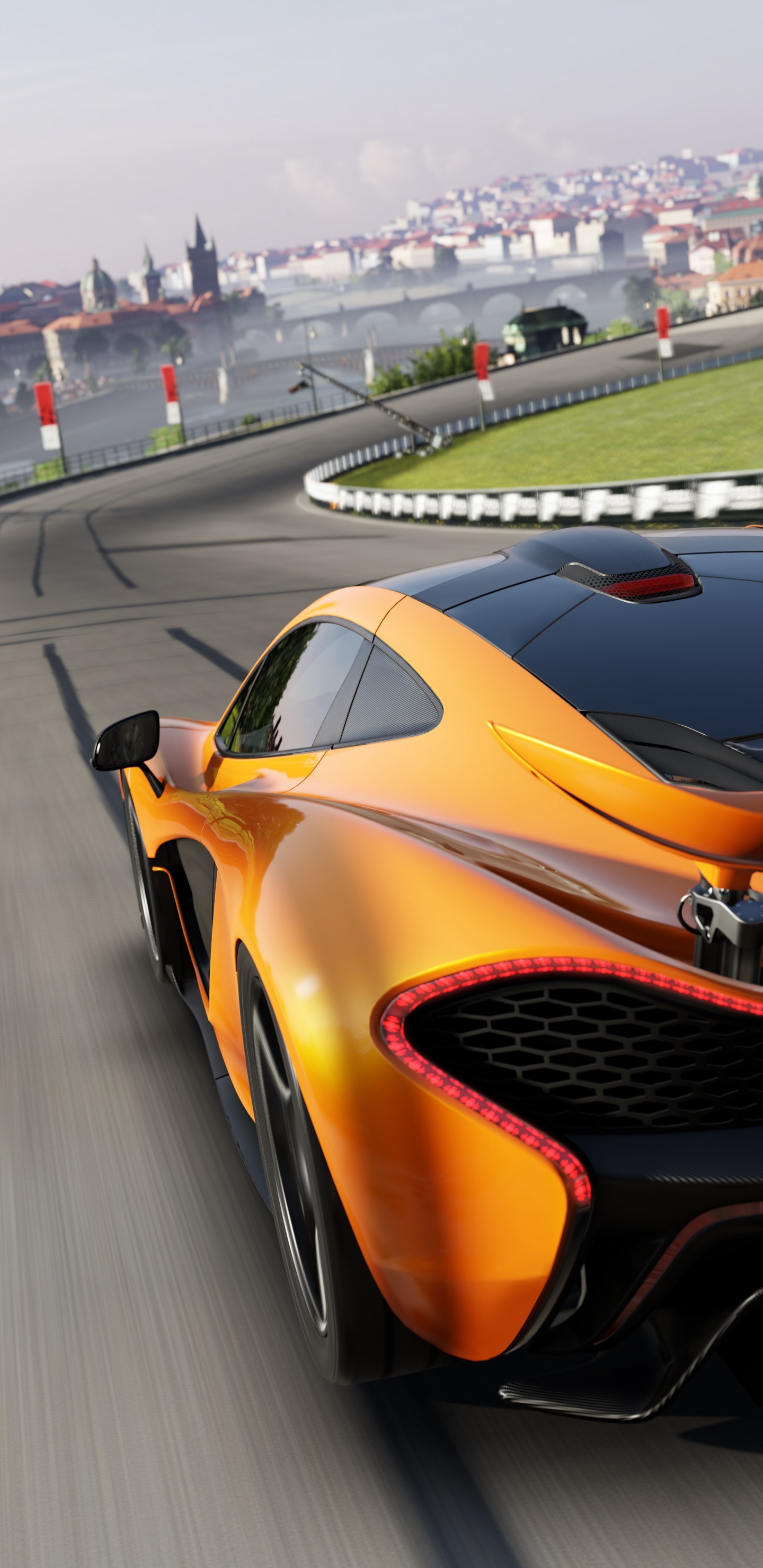 Обои Forza Motorsport 5, mclaren automotive, видеоигра, игра, Гран туризмо 6 в разрешении 1440x2960