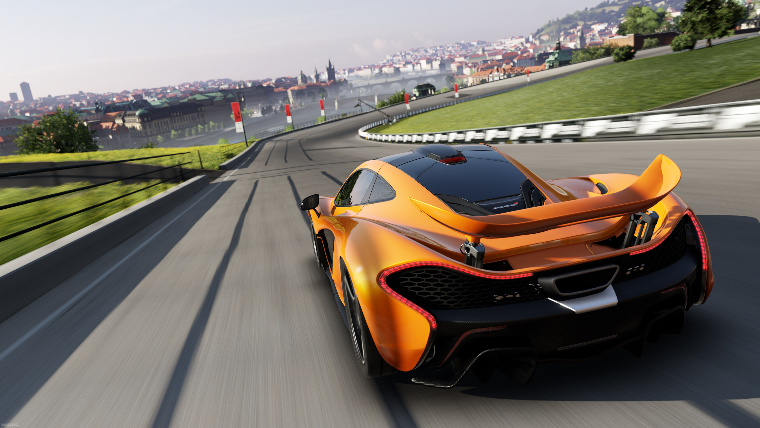 Обои Forza Motorsport 5, mclaren automotive, видеоигра, игра, Гран туризмо 6 в разрешении 2560x1440