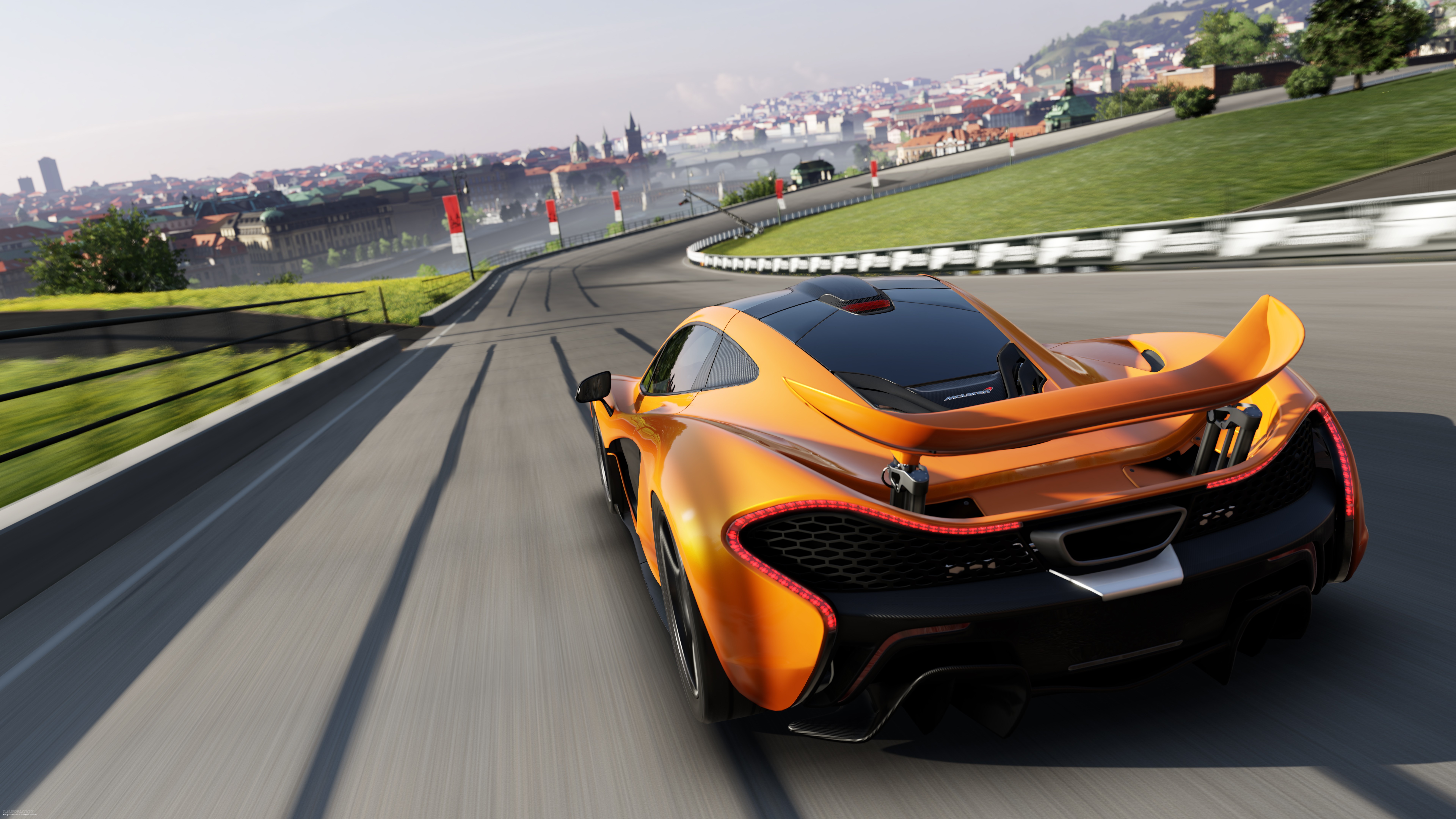 Обои Forza Motorsport 5, mclaren automotive, видеоигра, игра, Гран туризмо 6 в разрешении 7680x4320