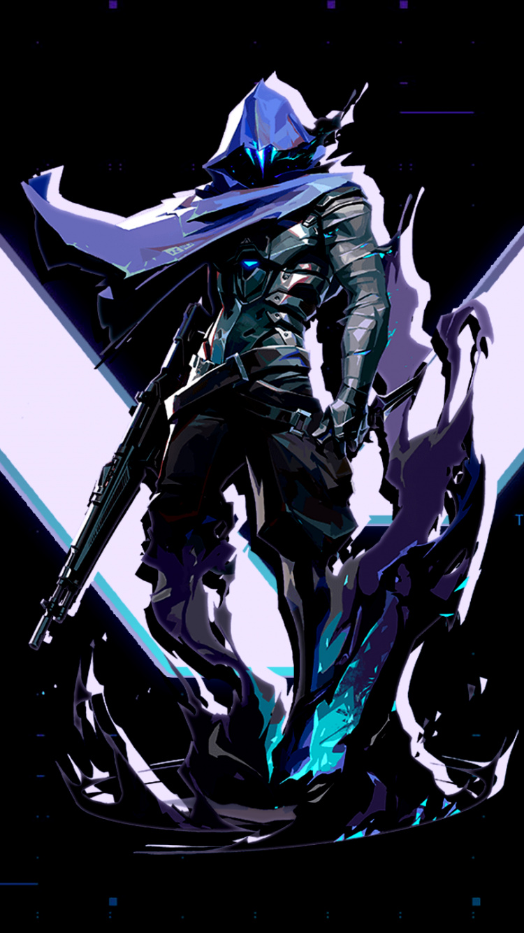 Обои темнота, арт, электрик, космос, технологии в разрешении 750x1334