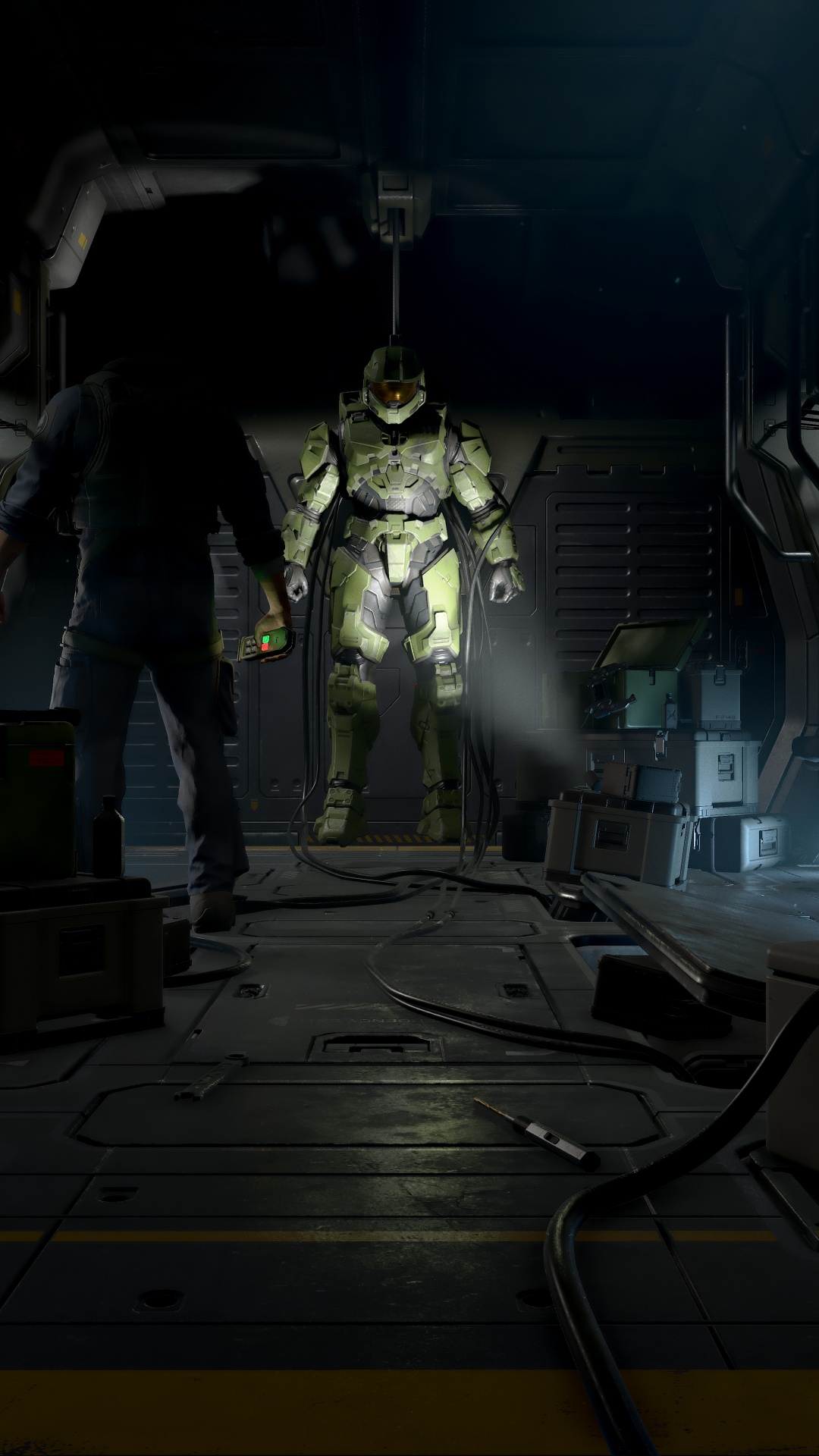 Обои мастер чиф, видеоигра, фикция, компьютерная игра, игра-боевик в разрешении 1080x1920