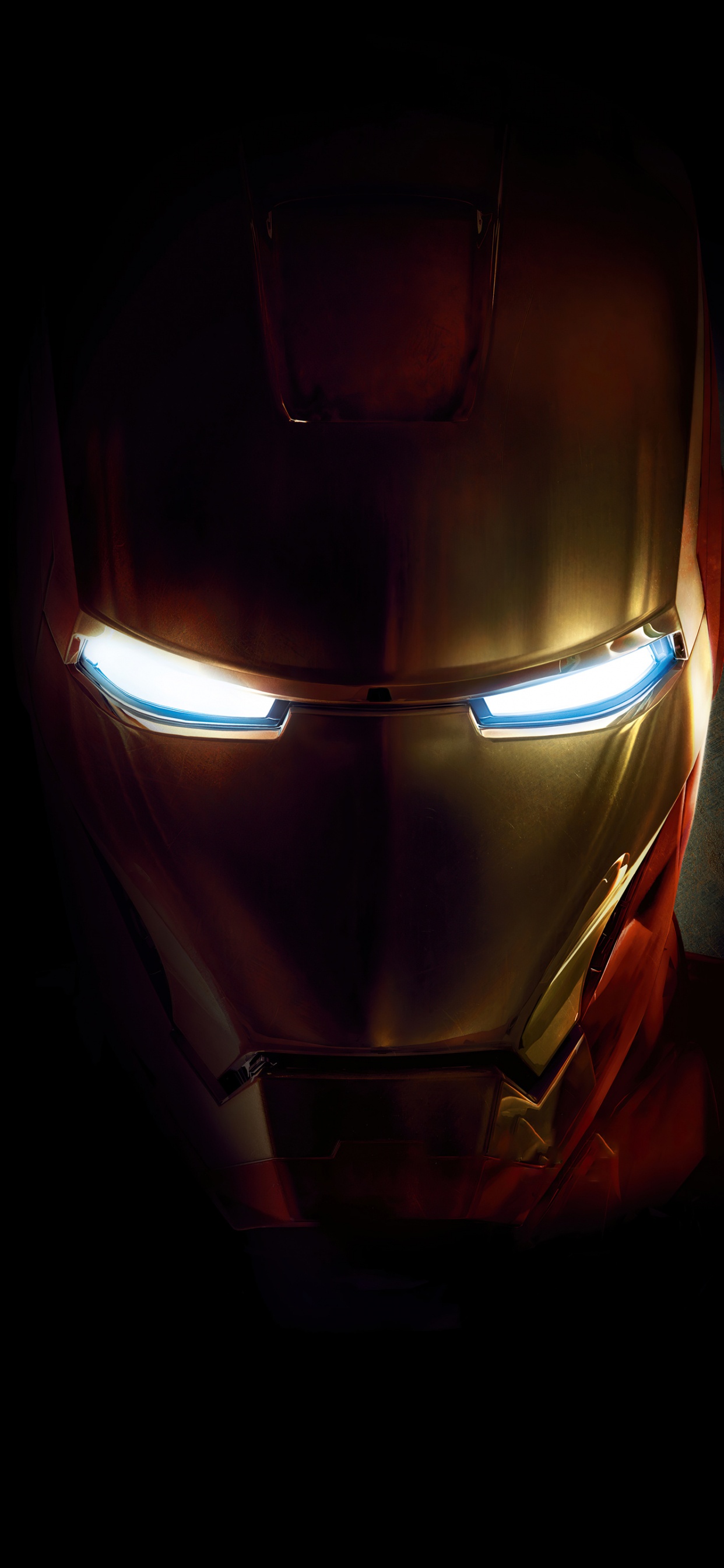 Обои темнота, автомобильное освещение, арт, волосы на лице, электрик в разрешении 1242x2688