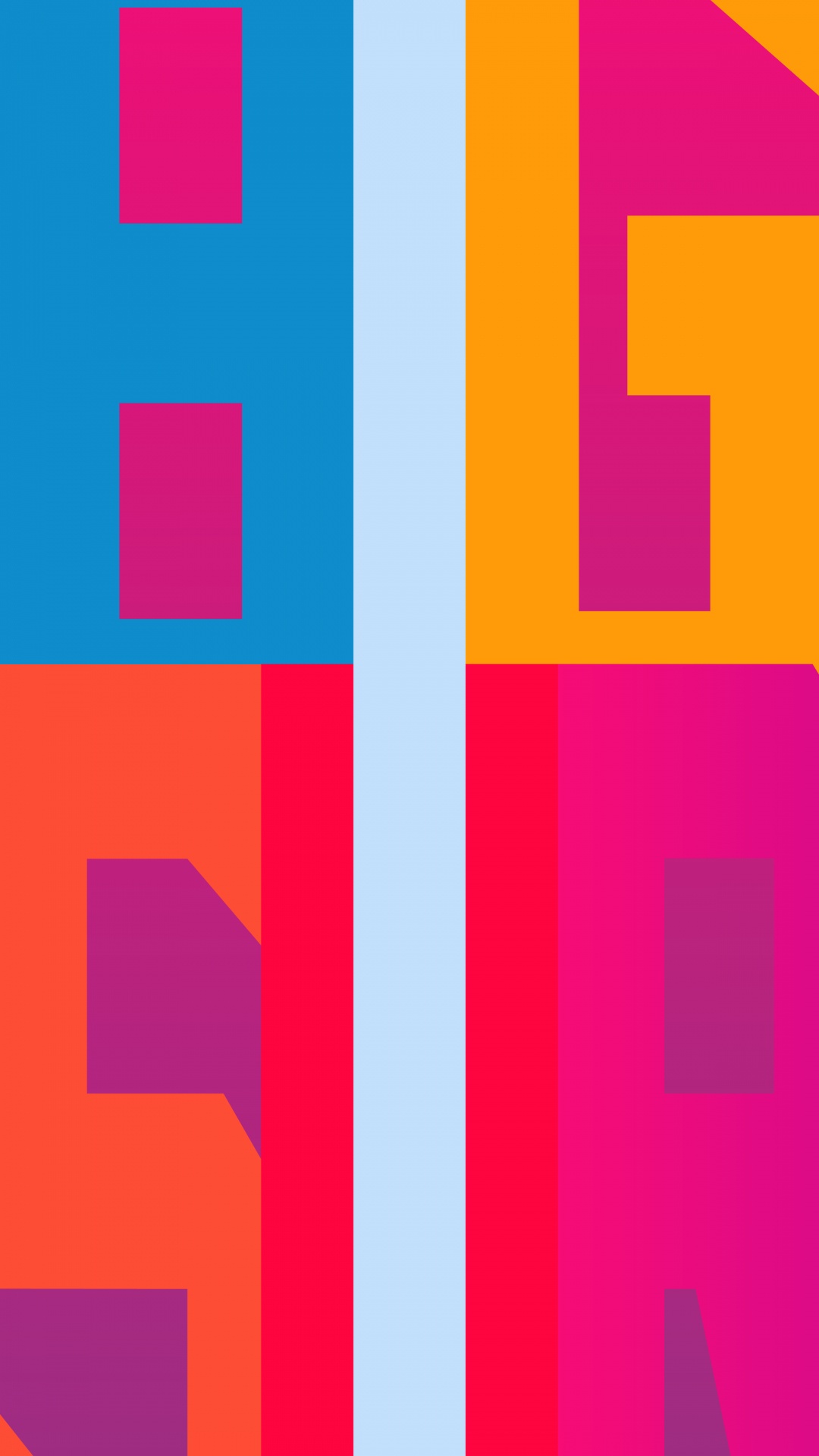 Обои Апельсин, красочность, прямоугольник, лазурный, пурпур в разрешении 1080x1920