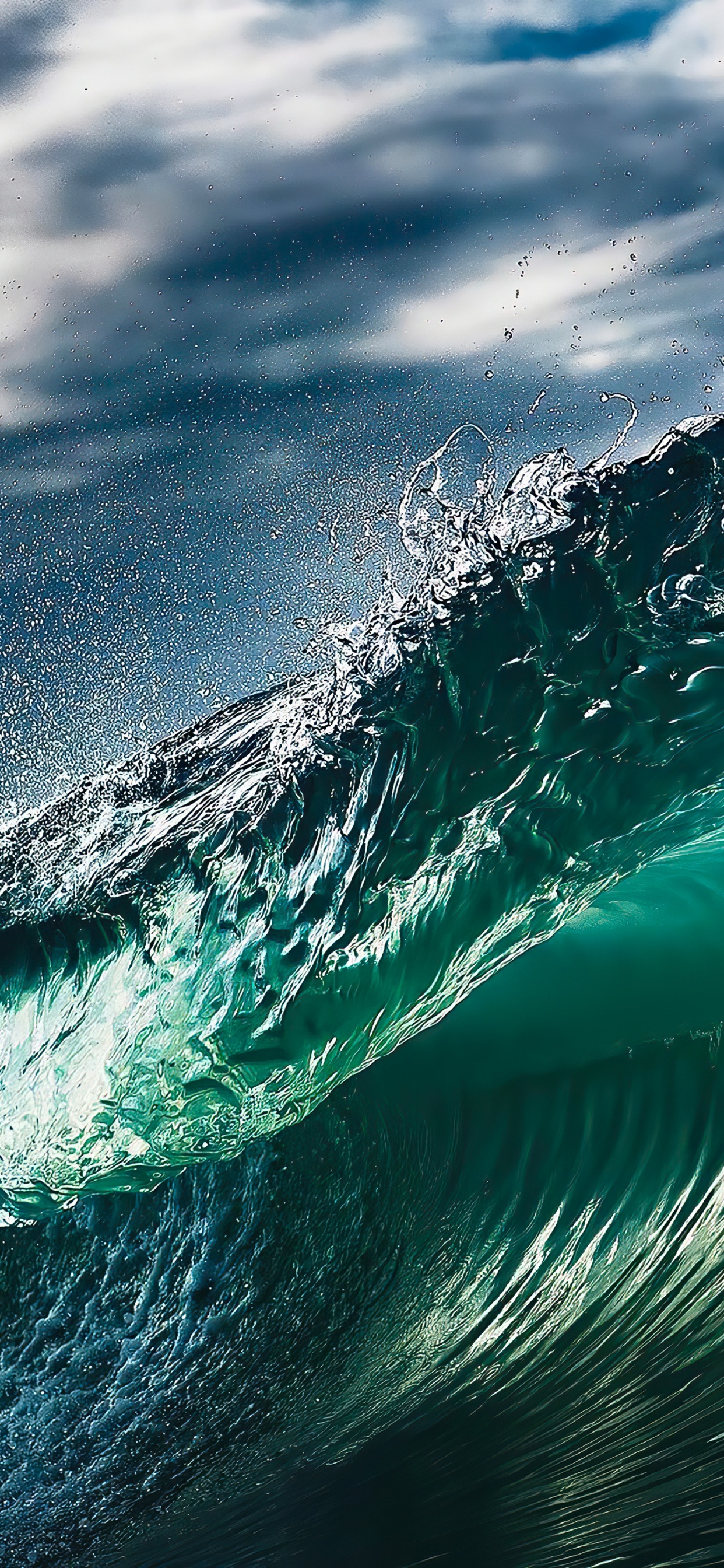 Обои океан, наука, вода, гидроресурсы, жидкий в разрешении 1242x2688