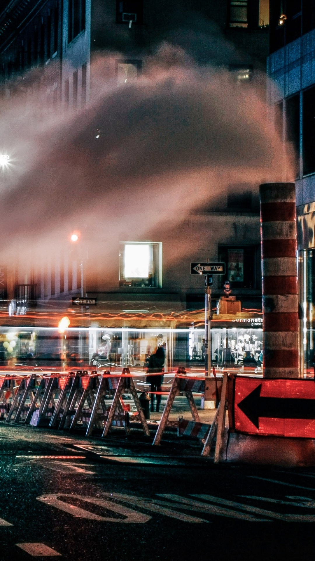 Обои свет, ночь, этап, город, архитектура в разрешении 1080x1920