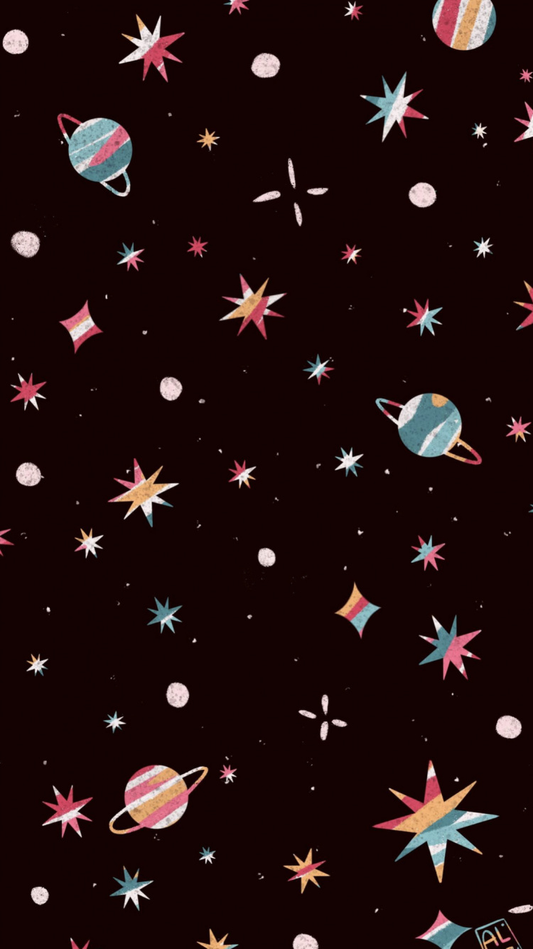 Обои узор, дизайн, визуальное искусство, ткань, прямоугольник в разрешении 750x1334