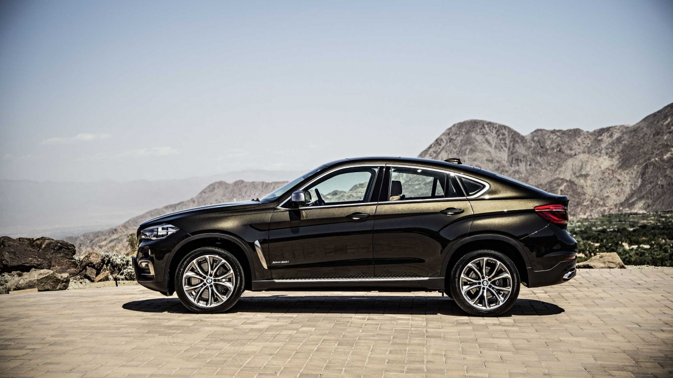Обои 2017 БМВ Х6, bmw x6, bmw, авто, 2019 БМВ Х6 xDrive35i в разрешении 1366x768