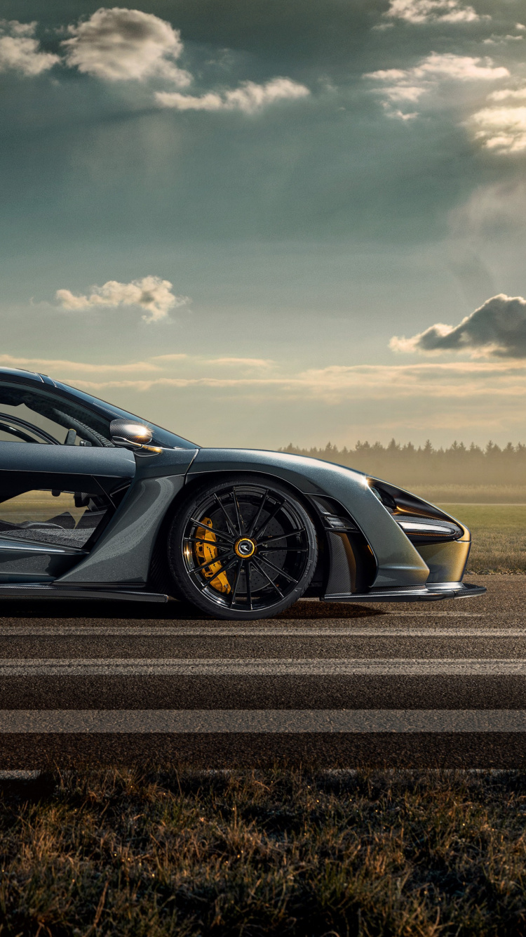 Обои mclaren senna, Макларен, легковые автомобили, mclaren automotive, группы novitec в разрешении 750x1334