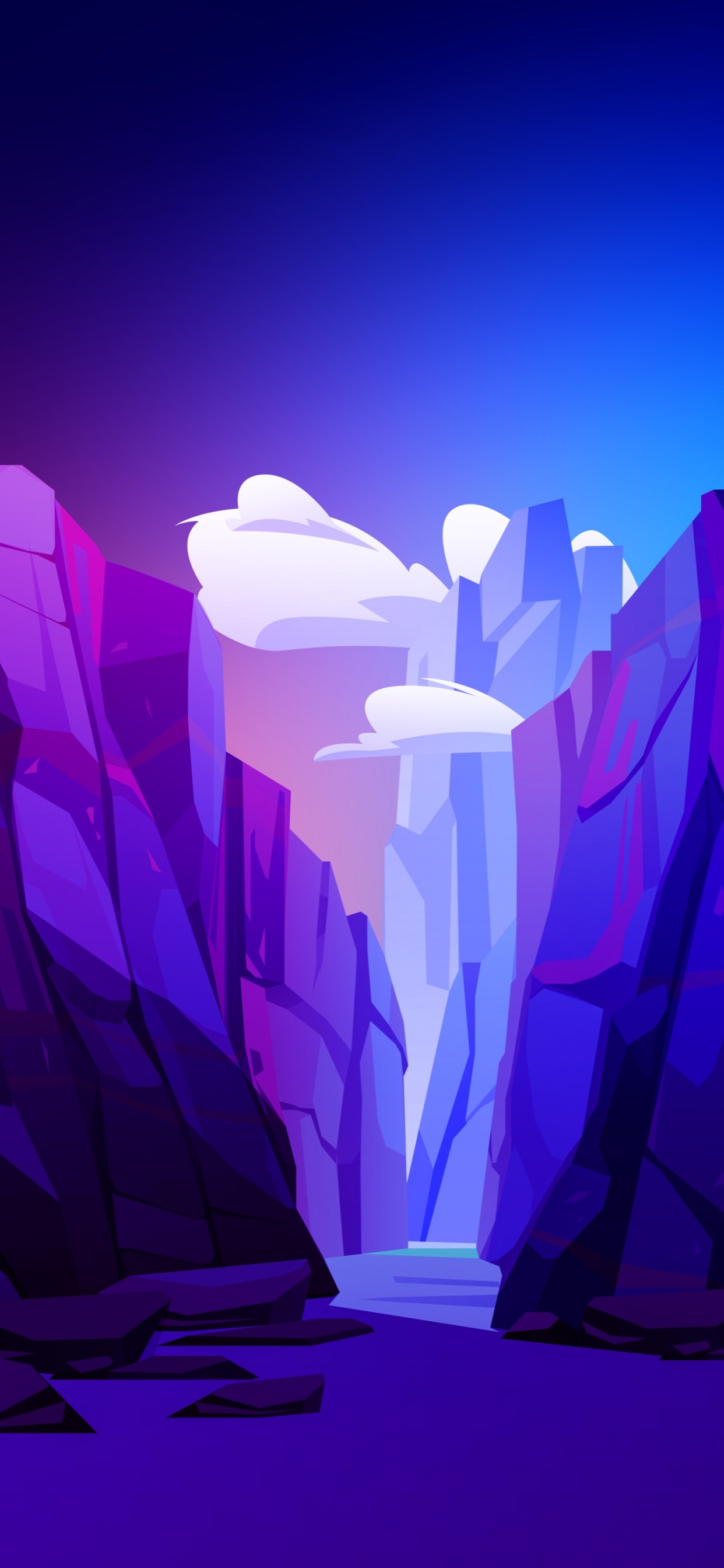 Обои свет, физика, наука, пурпур, мир в разрешении 1242x2688