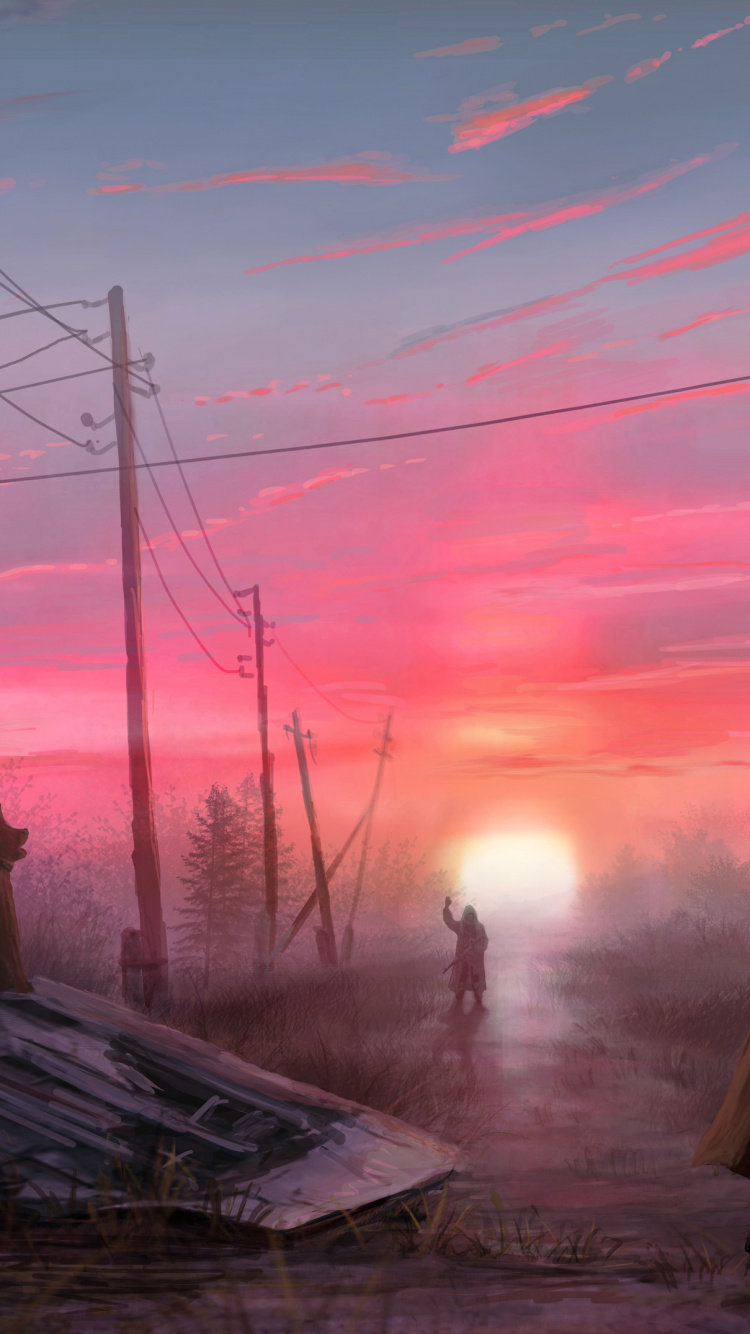 Обои Stalker 2 The Return Of Old Friend в разрешении 750x1334