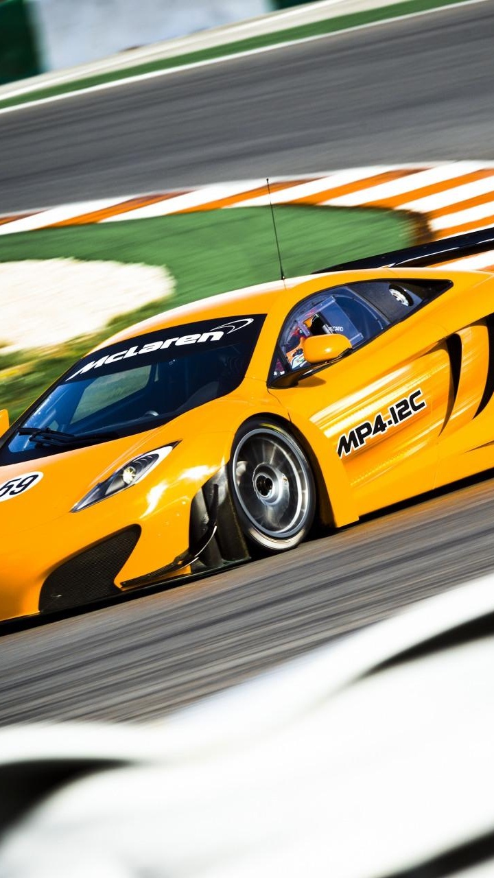 Обои Макларен мп4 12С GT3 в, mclaren automotive, Макларен, McLaren F1 GTR, авто в разрешении 720x1280